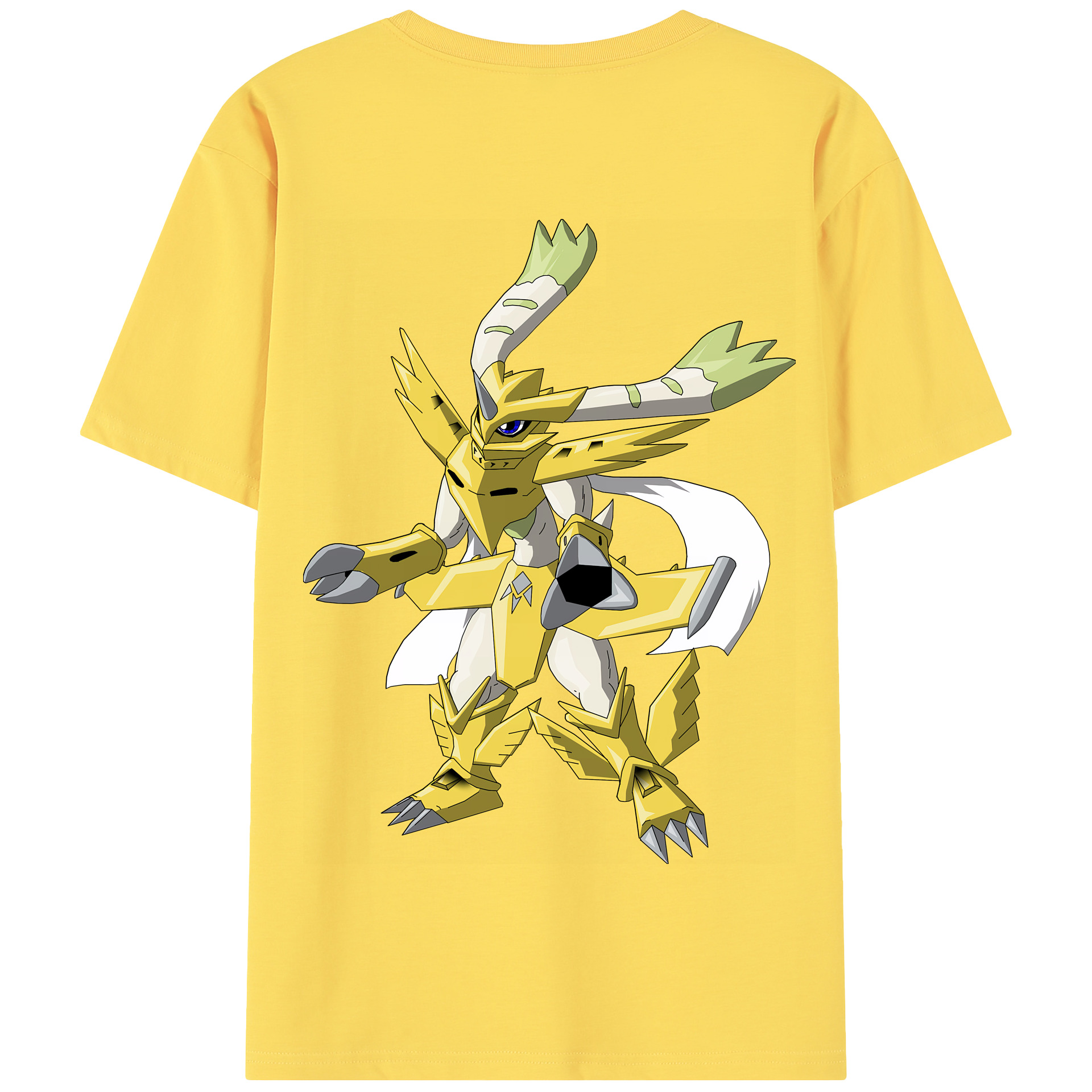 （画像用） Digimon デジタルモンスター/デジモン 綿100％半袖Tシャツ（背面プリント）
