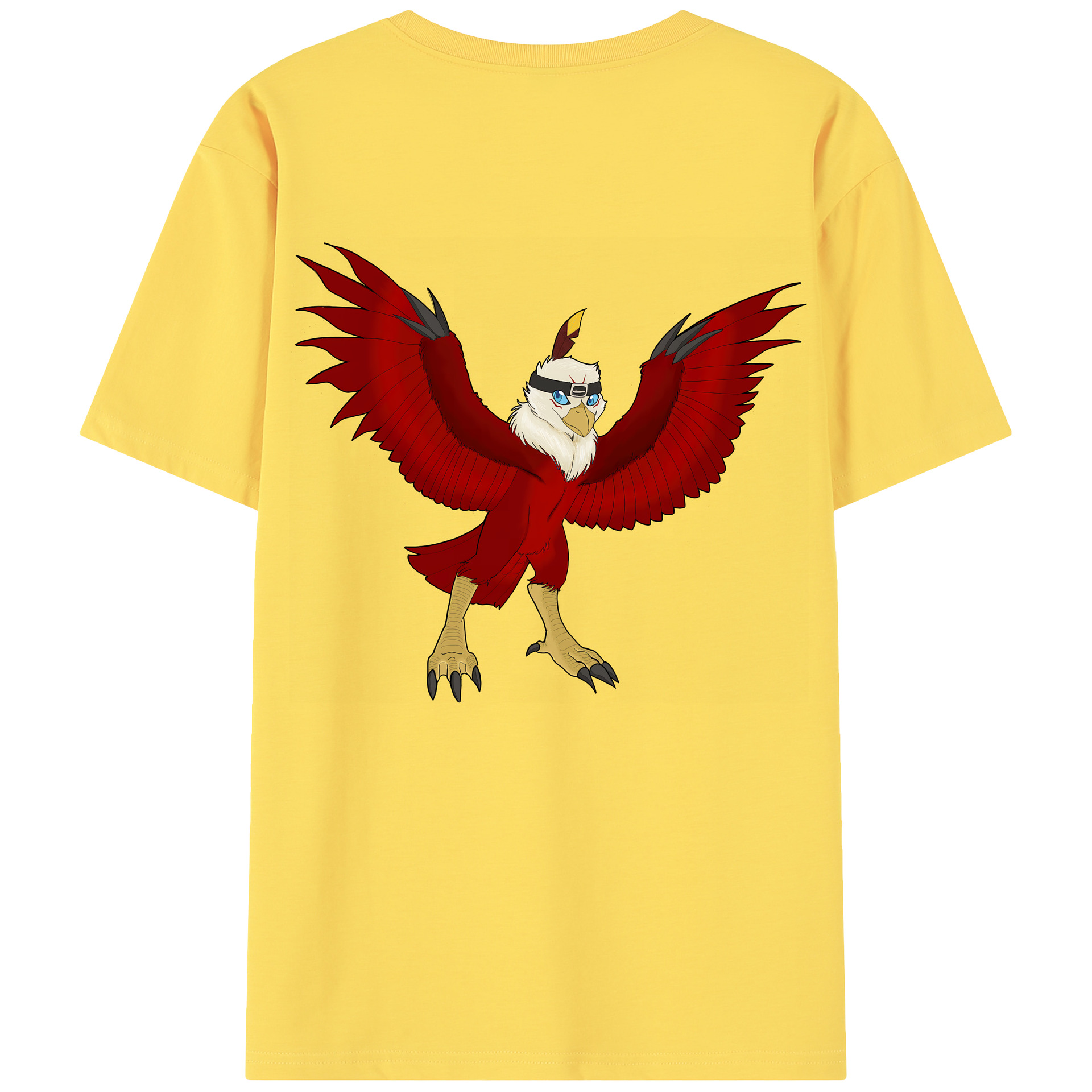 （画像用） Digimon デジタルモンスター/デジモン 綿100％半袖Tシャツ（背面プリント）