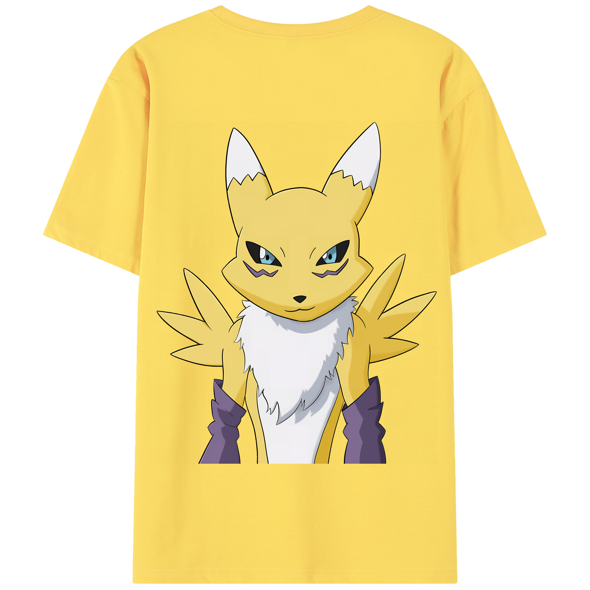 （画像用） Digimon デジタルモンスター/デジモン 綿100％半袖Tシャツ（背面プリント）