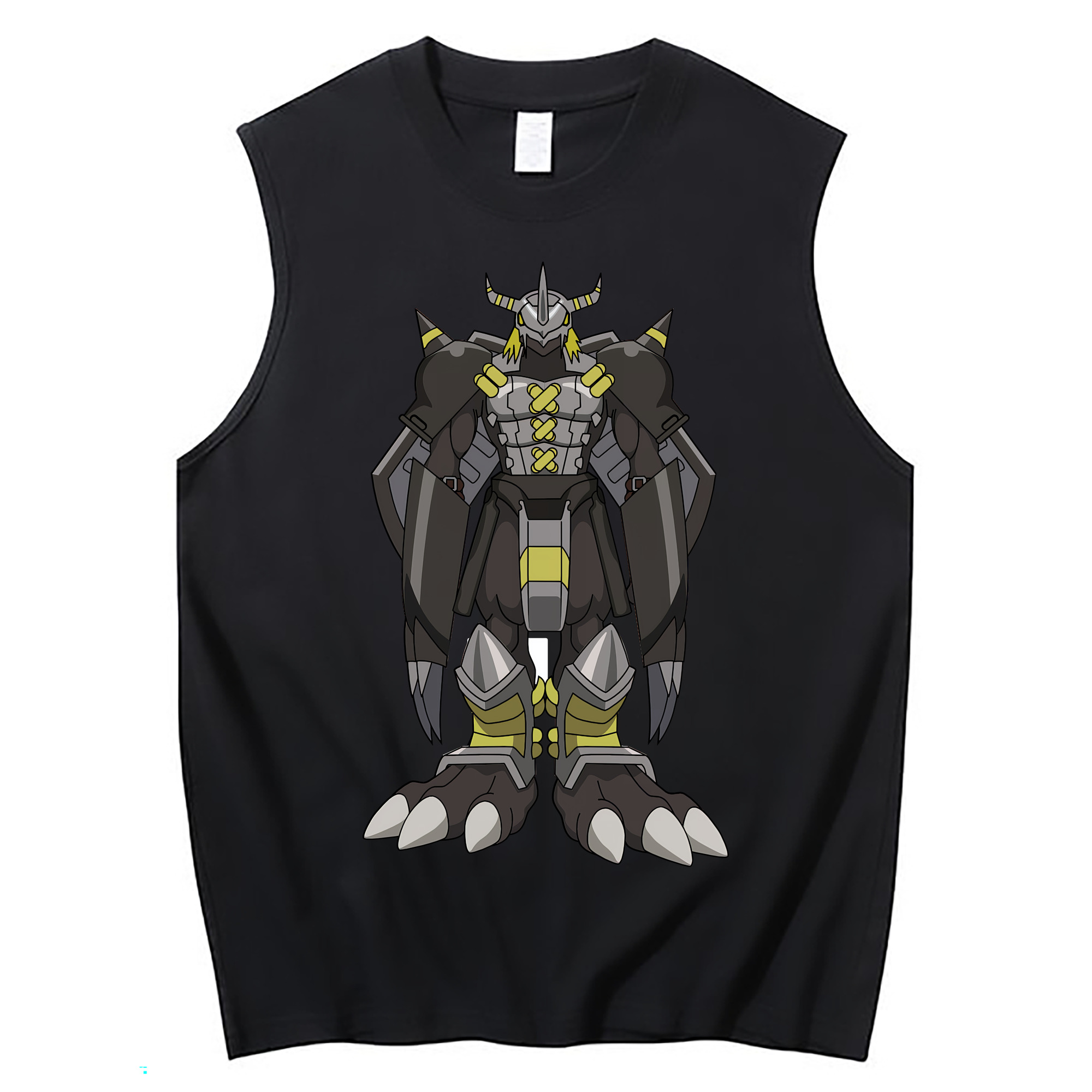 （画像用） Digimon デジタルモンスター/デジモン コットン100％タンクトップ（フロントプリント）