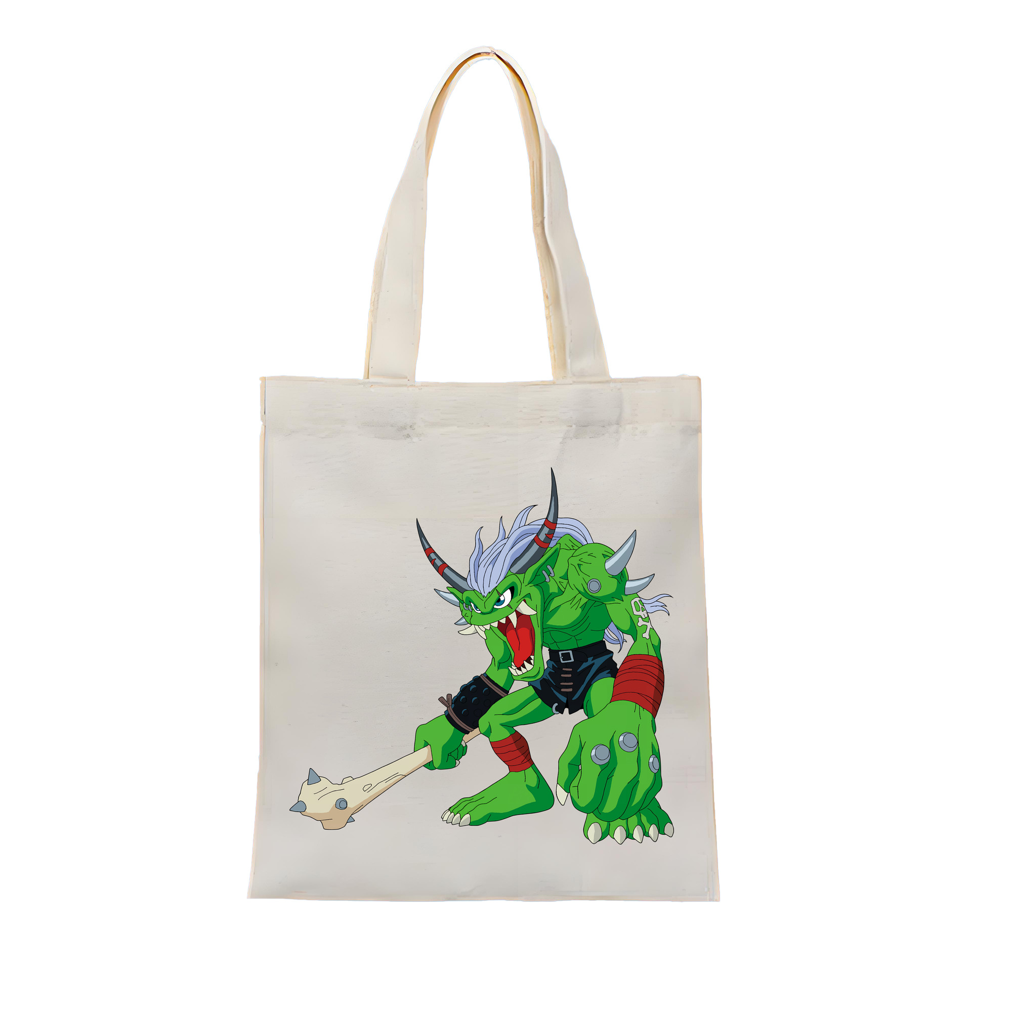 （画像用） Digimon デジタルモンスター/デジモン 縦型キャンバス生地手提げバッグ　トートバッグ