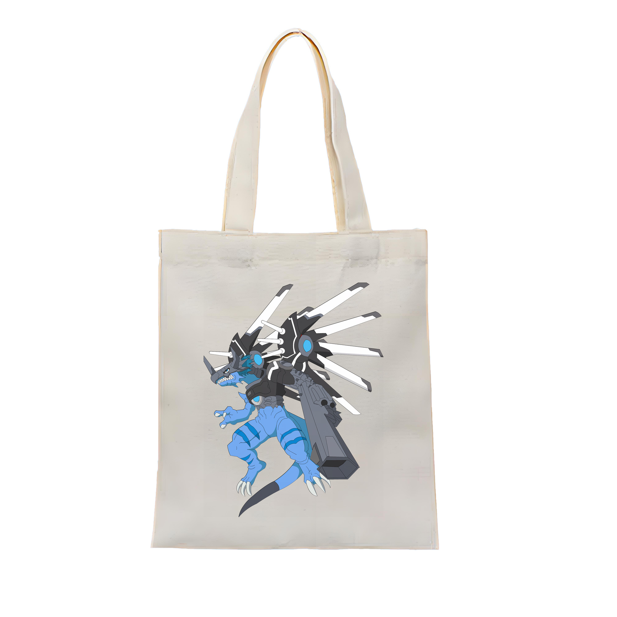 （画像用） Digimon デジタルモンスター/デジモン 縦型キャンバス生地手提げバッグ　トートバッグ