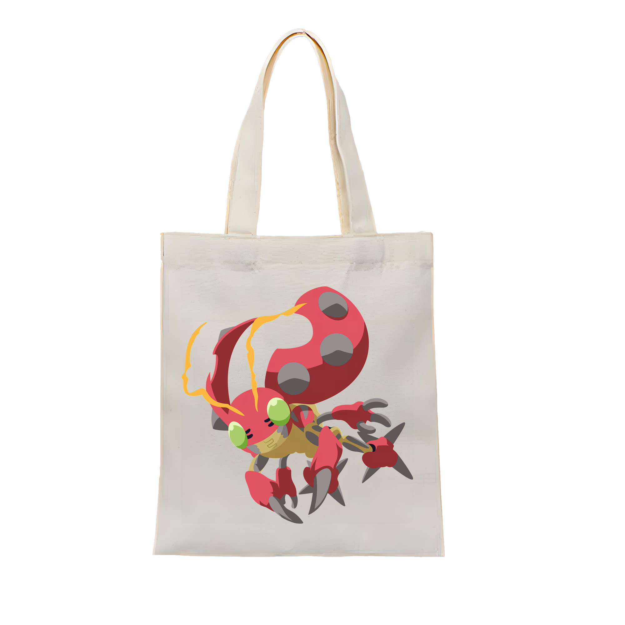 （画像用） Digimon デジタルモンスター/デジモン 縦型キャンバス生地手提げバッグ　トートバッグ