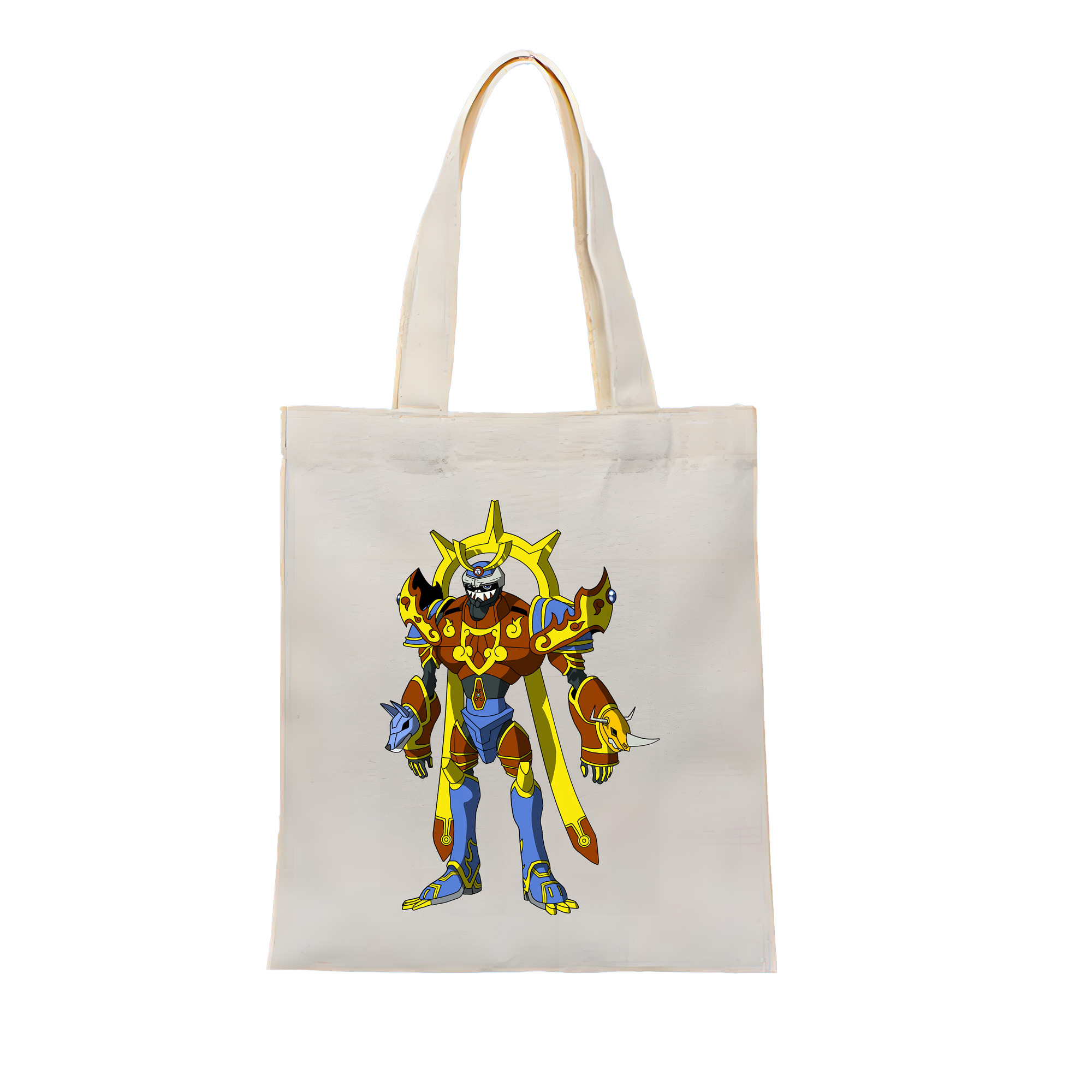 （画像用） Digimon デジタルモンスター/デジモン 縦型キャンバス生地手提げバッグ　トートバッグ