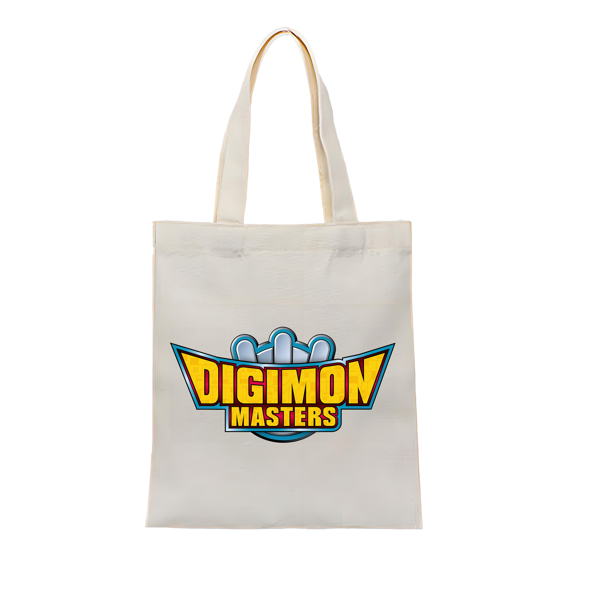 （画像用） Digimon デジタルモンスター/デジモン 縦型キャンバス生地手提げバッグ　トートバッグ