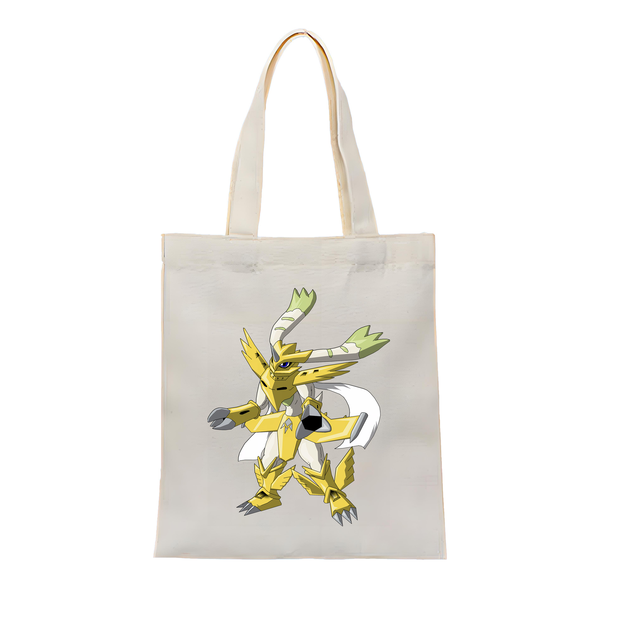 （画像用） Digimon デジタルモンスター/デジモン 縦型キャンバス生地手提げバッグ　トートバッグ