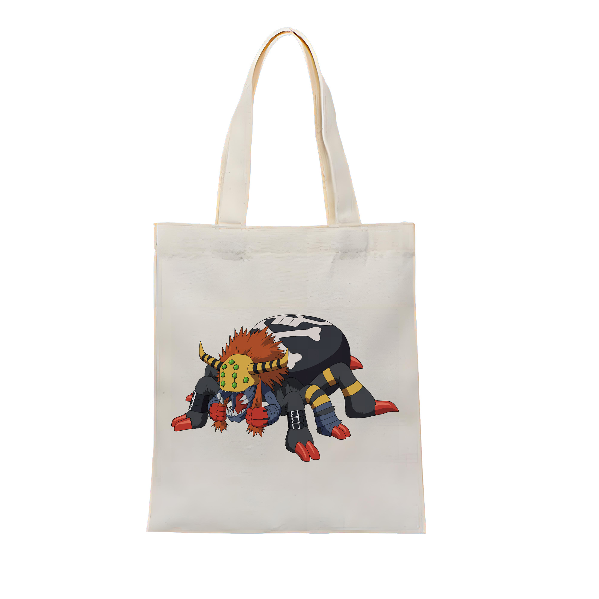 （画像用） Digimon デジタルモンスター/デジモン 縦型キャンバス生地手提げバッグ　トートバッグ