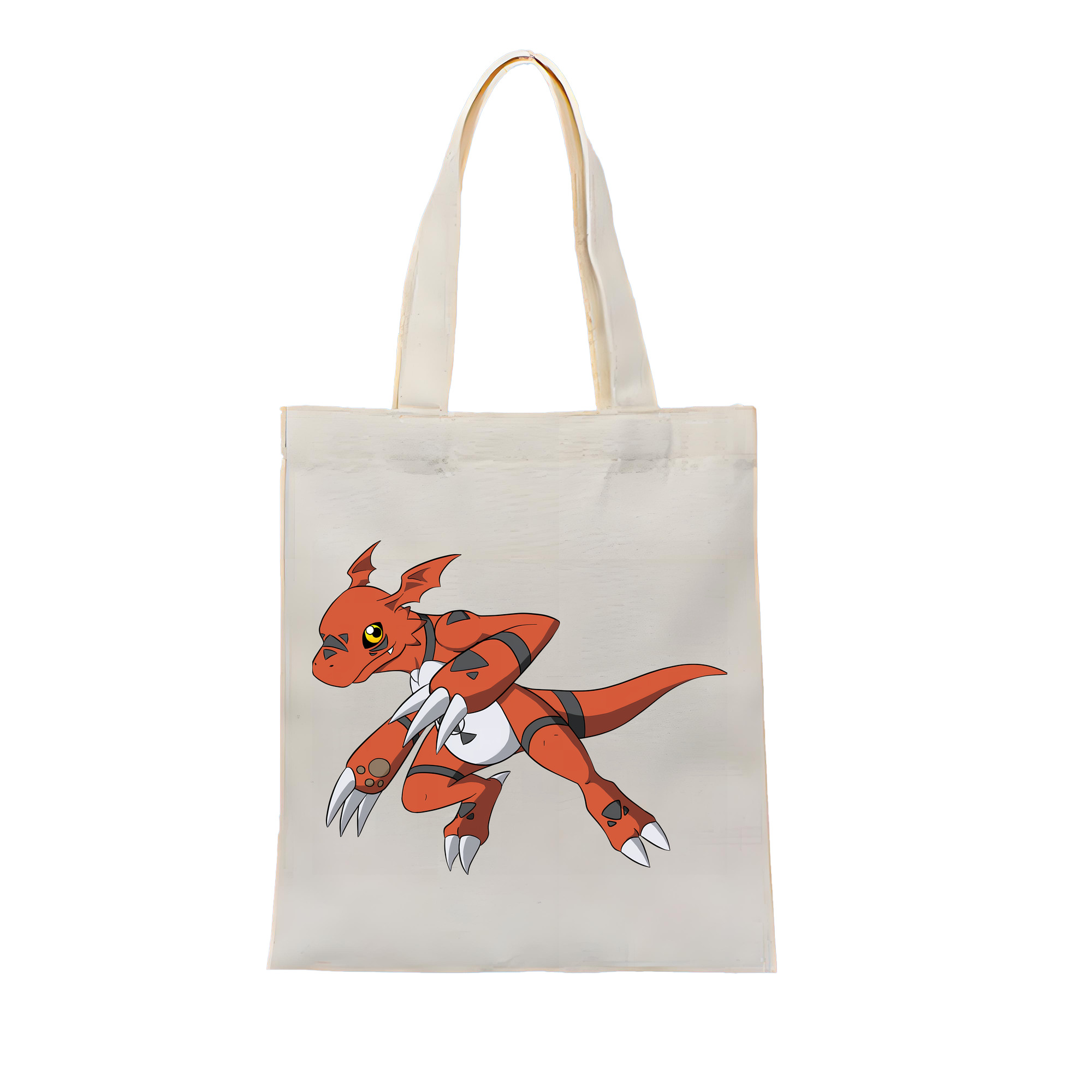 （画像用） Digimon デジタルモンスター/デジモン 縦型キャンバス生地手提げバッグ　トートバッグ