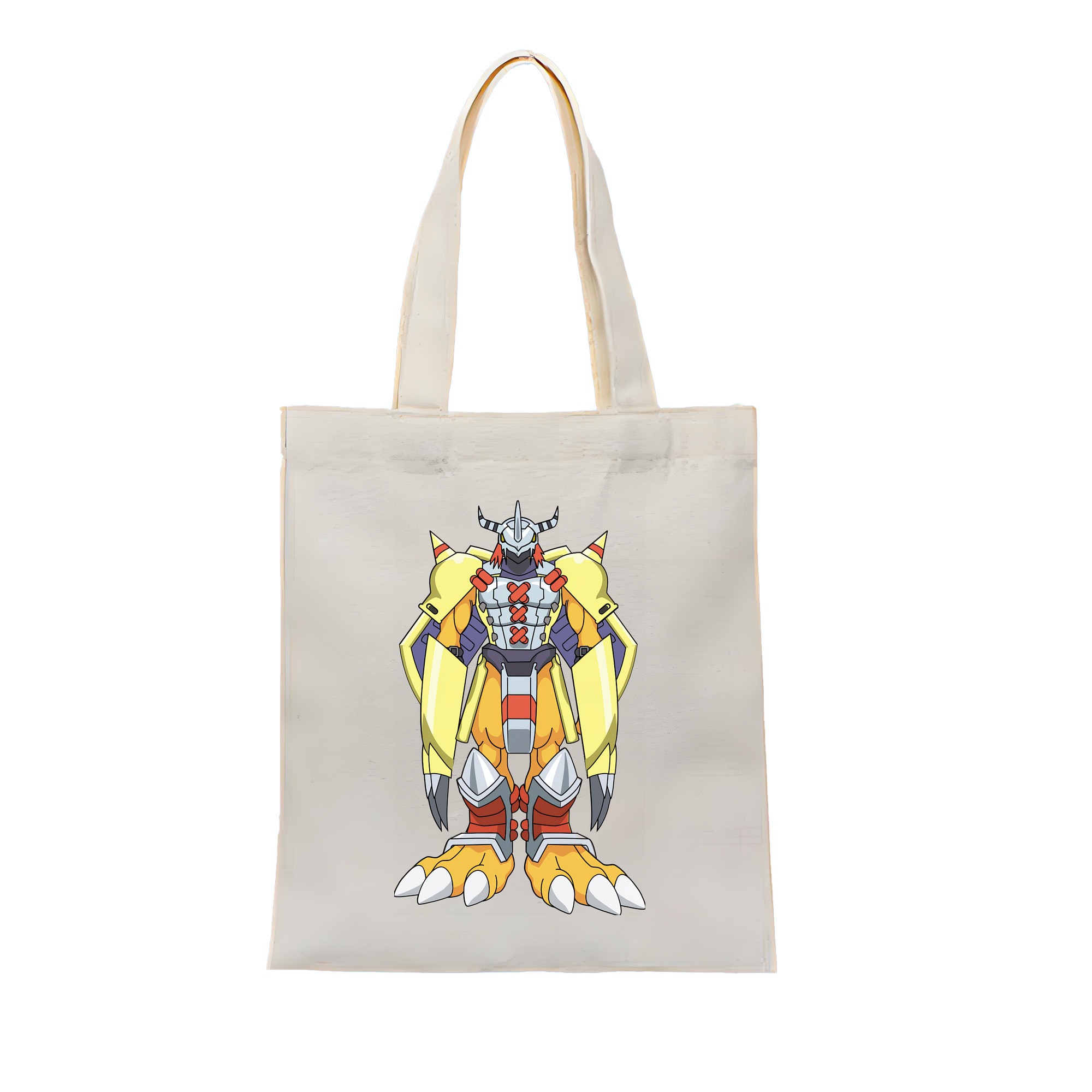 （画像用） Digimon デジタルモンスター/デジモン 縦型キャンバス生地手提げバッグ　トートバッグ