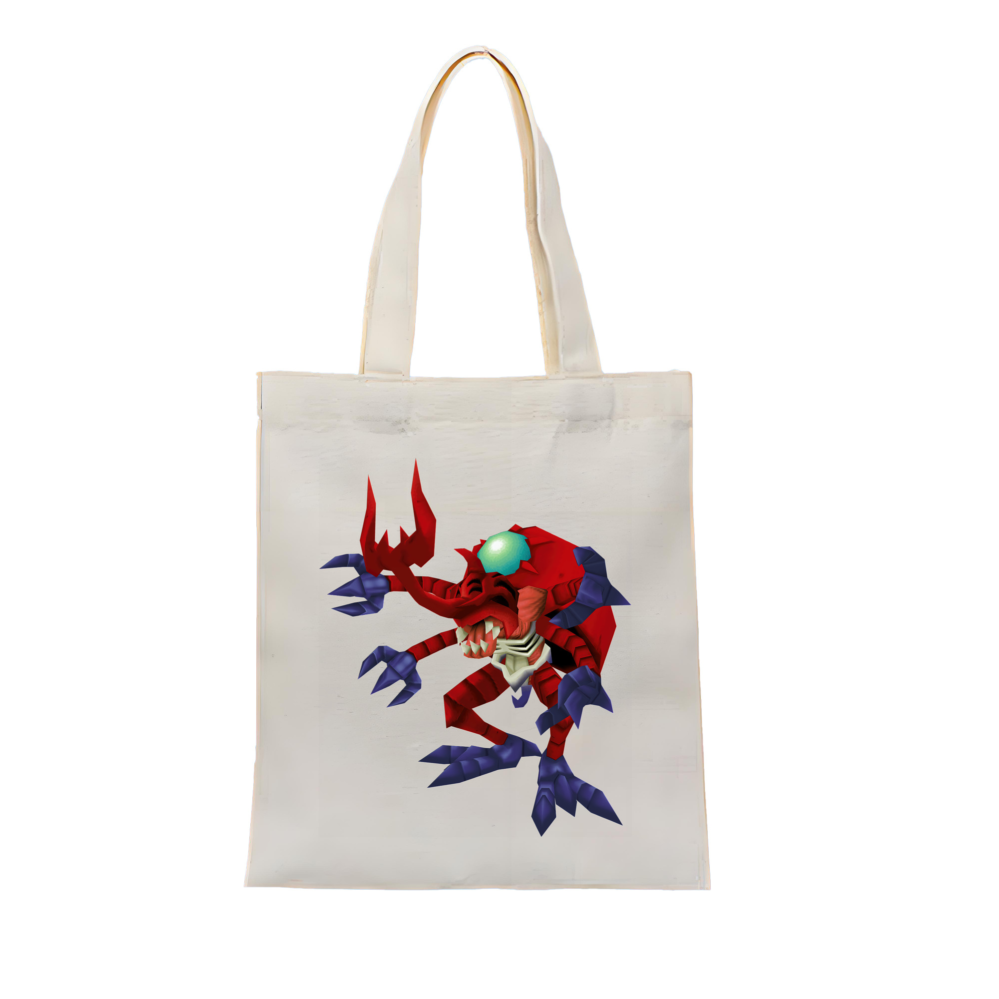 （画像用） Digimon デジタルモンスター/デジモン 縦型キャンバス生地手提げバッグ　トートバッグ