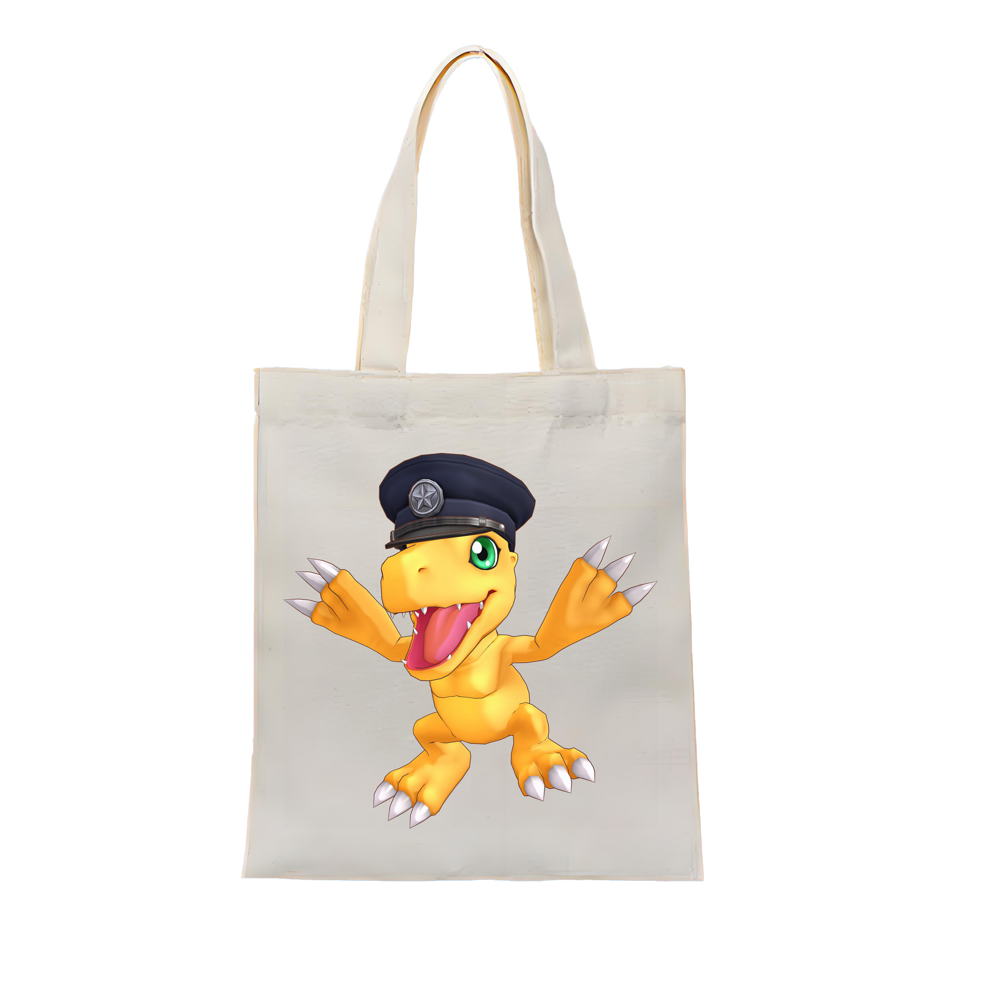 （画像用） Digimon デジタルモンスター/デジモン 縦型キャンバス生地手提げバッグ　トートバッグ