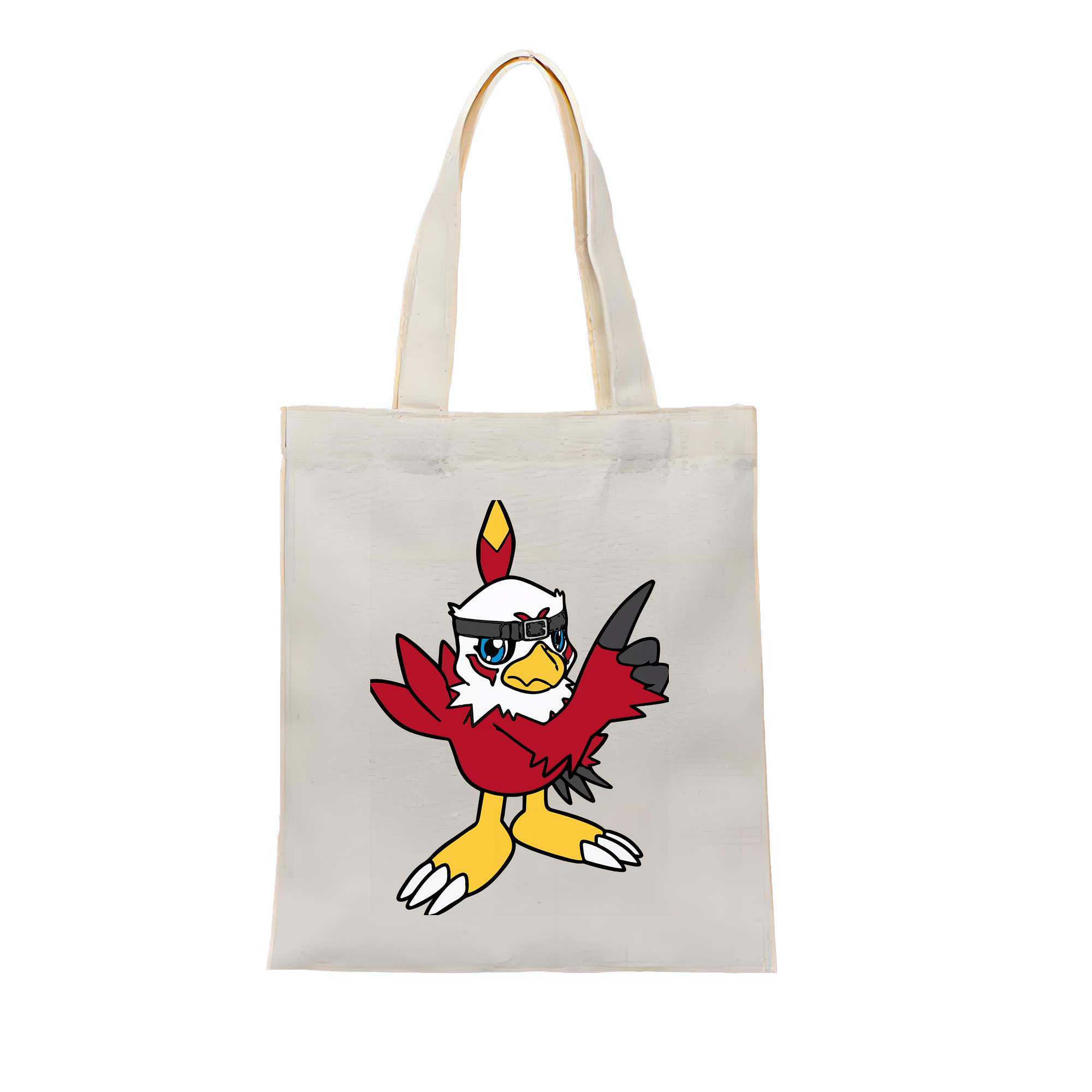 （画像用） Digimon デジタルモンスター/デジモン 縦型キャンバス生地手提げバッグ　トートバッグ