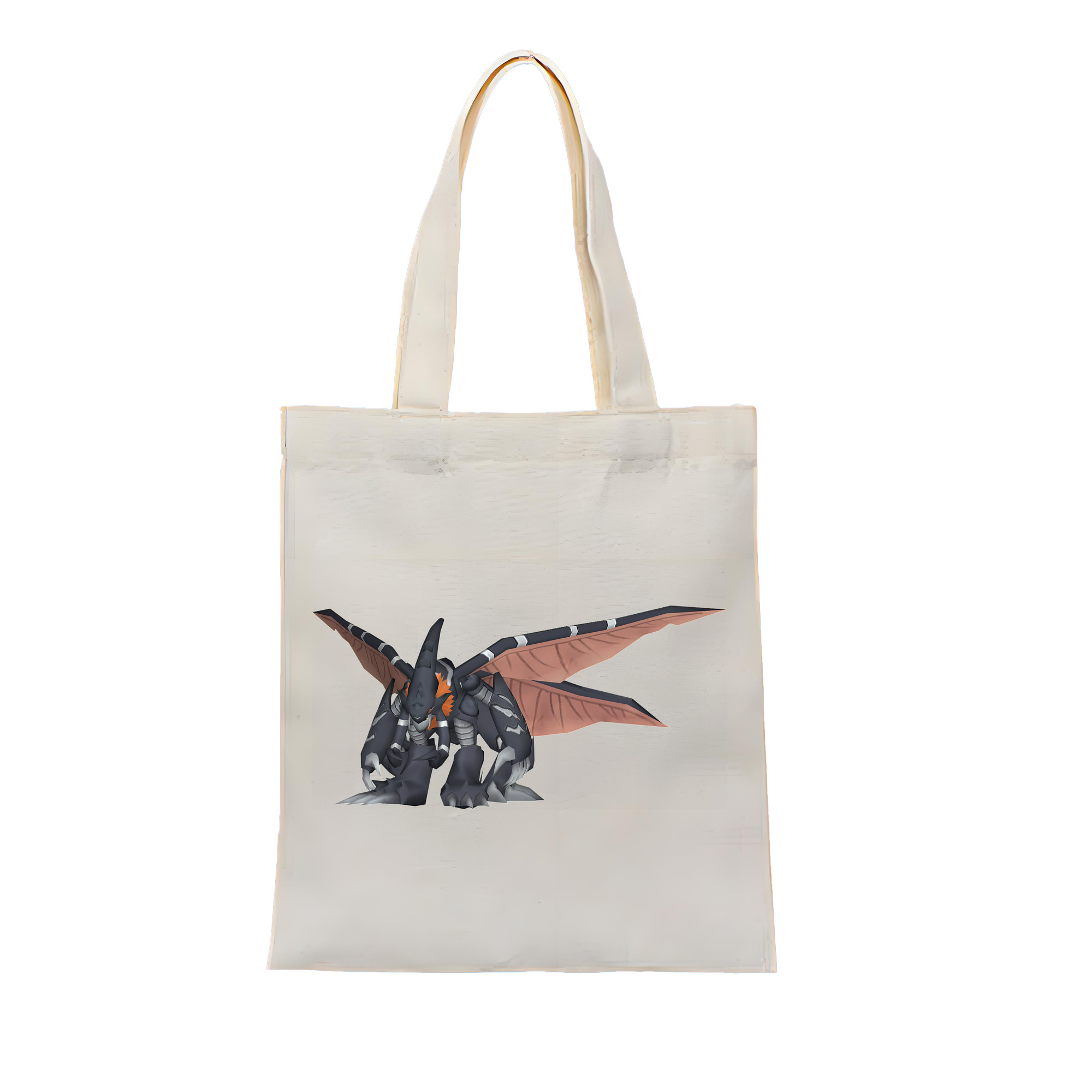 （画像用） Digimon デジタルモンスター/デジモン 縦型キャンバス生地手提げバッグ　トートバッグ