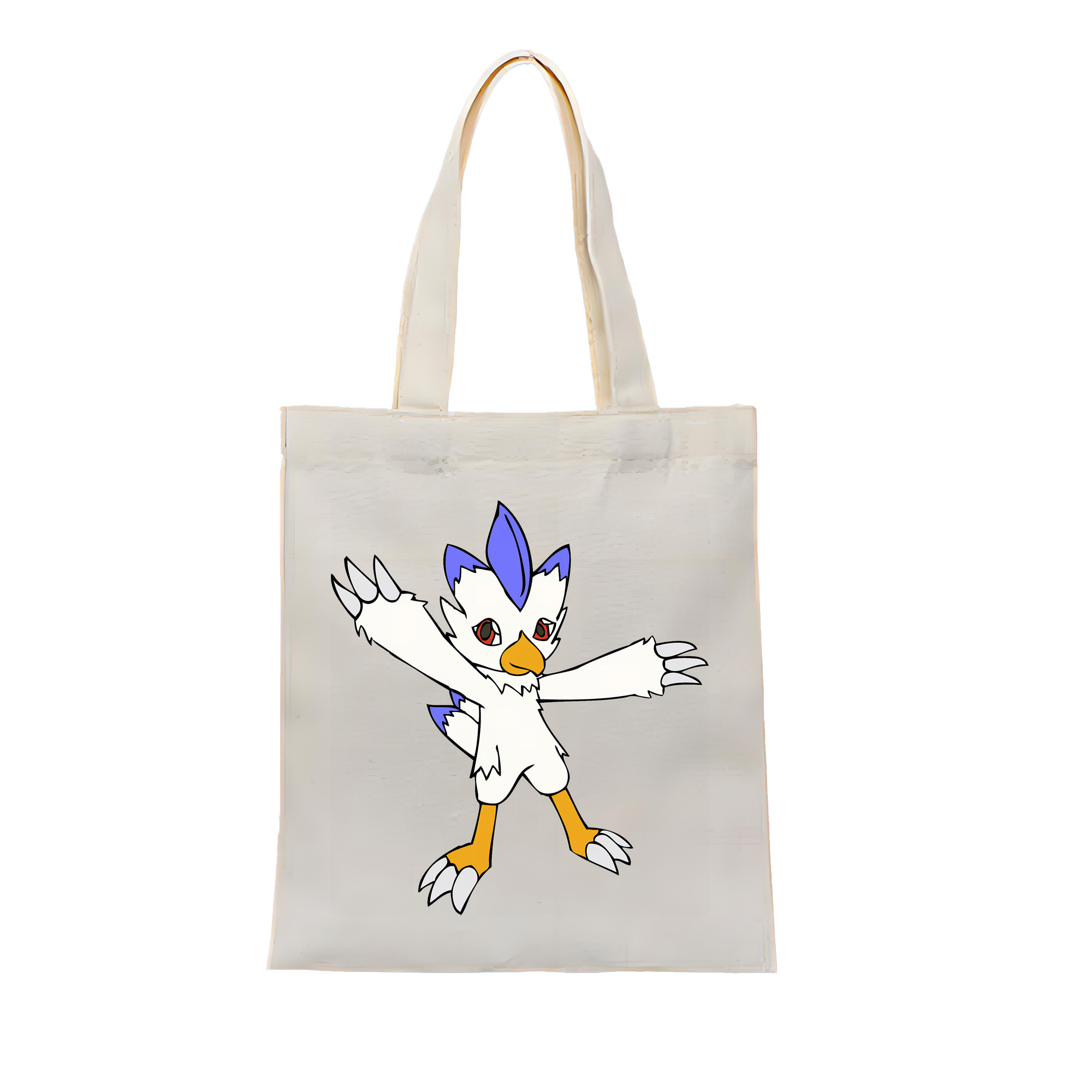 （画像用） Digimon デジタルモンスター/デジモン 縦型キャンバス生地手提げバッグ　トートバッグ