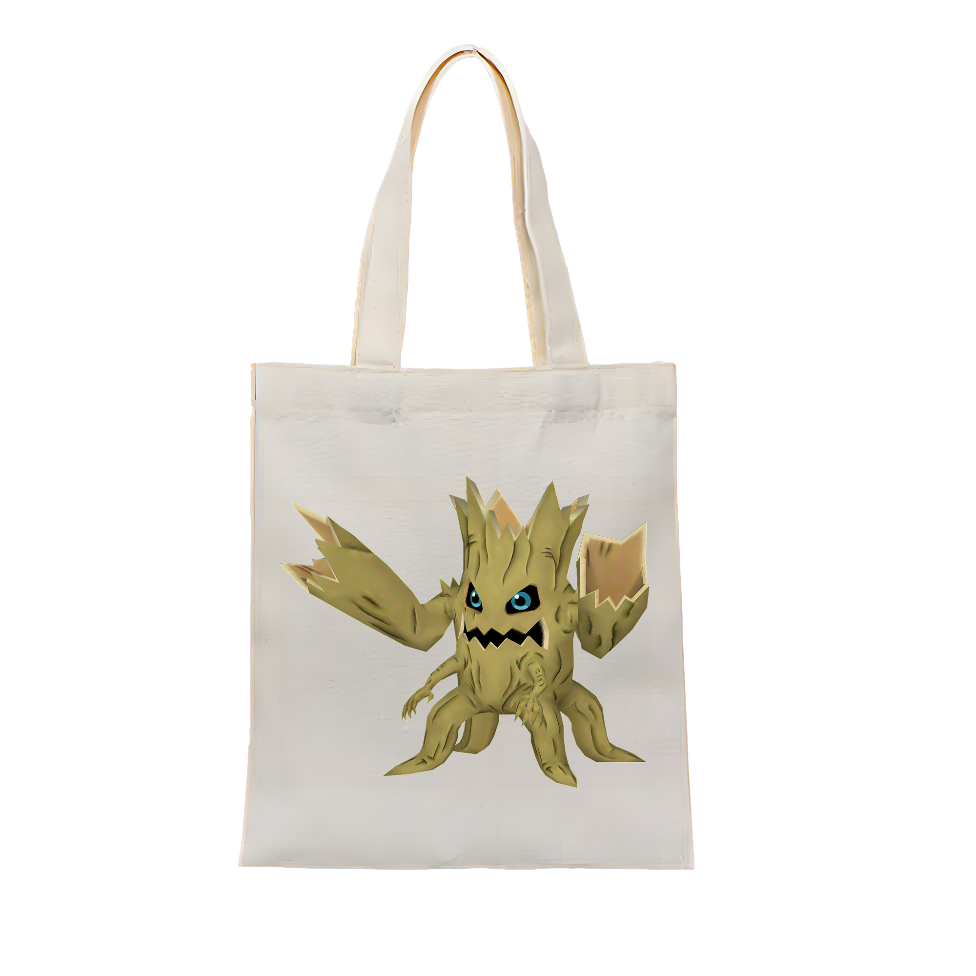 （画像用） Digimon デジタルモンスター/デジモン 縦型キャンバス生地手提げバッグ　トートバッグ