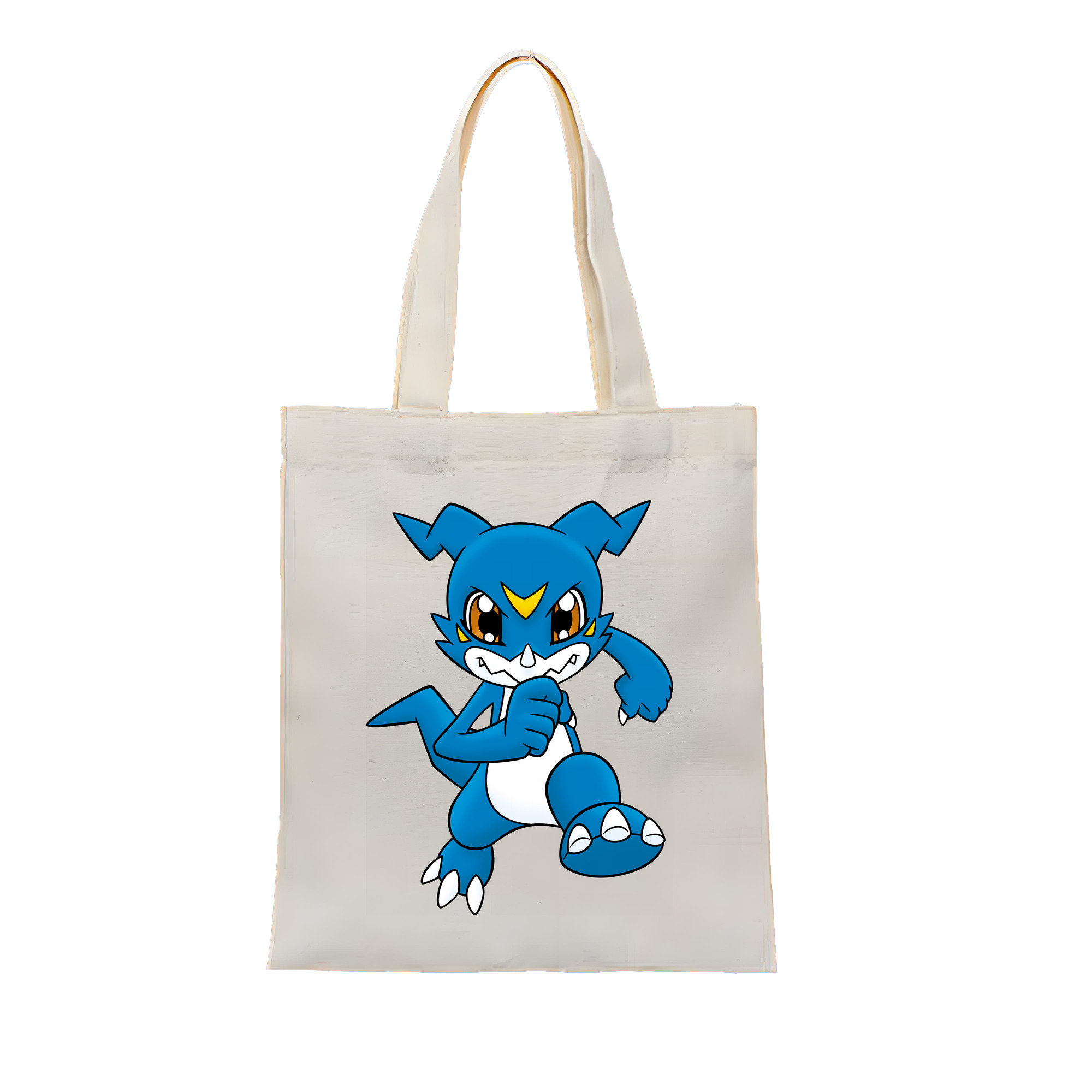 （画像用） Digimon デジタルモンスター/デジモン 縦型キャンバス生地手提げバッグ　トートバッグ