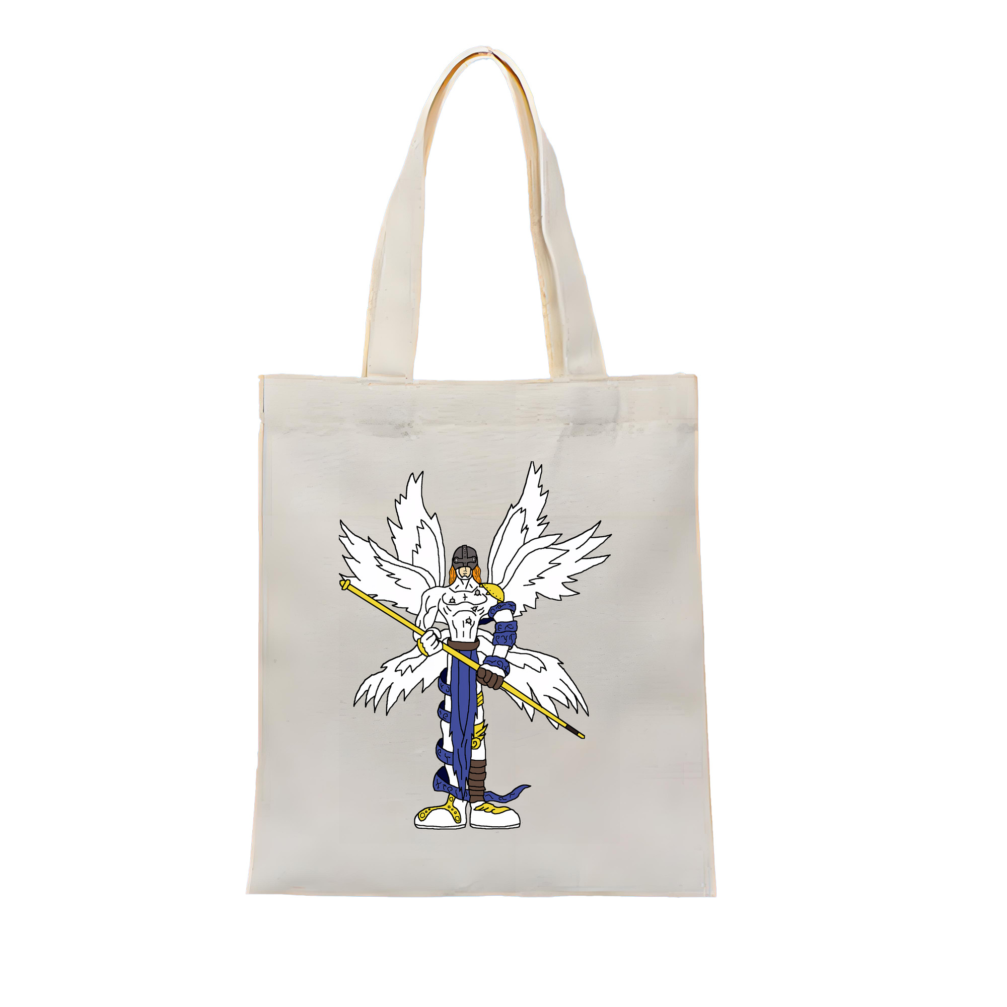 （画像用） Digimon デジタルモンスター/デジモン 縦型キャンバス生地手提げバッグ　トートバッグ