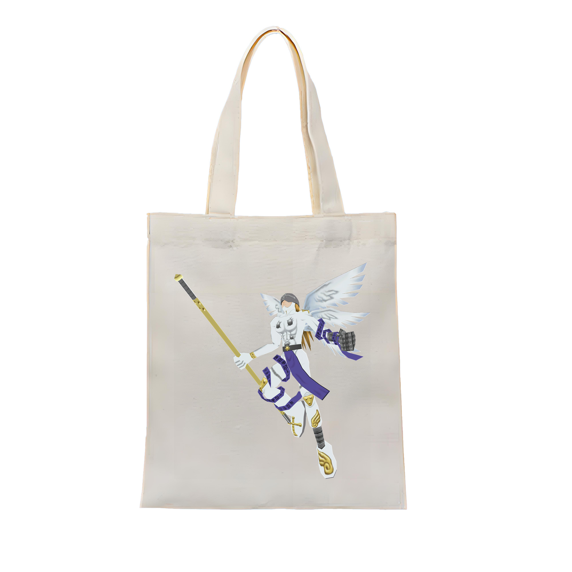 （画像用） Digimon デジタルモンスター/デジモン 縦型キャンバス生地手提げバッグ　トートバッグ