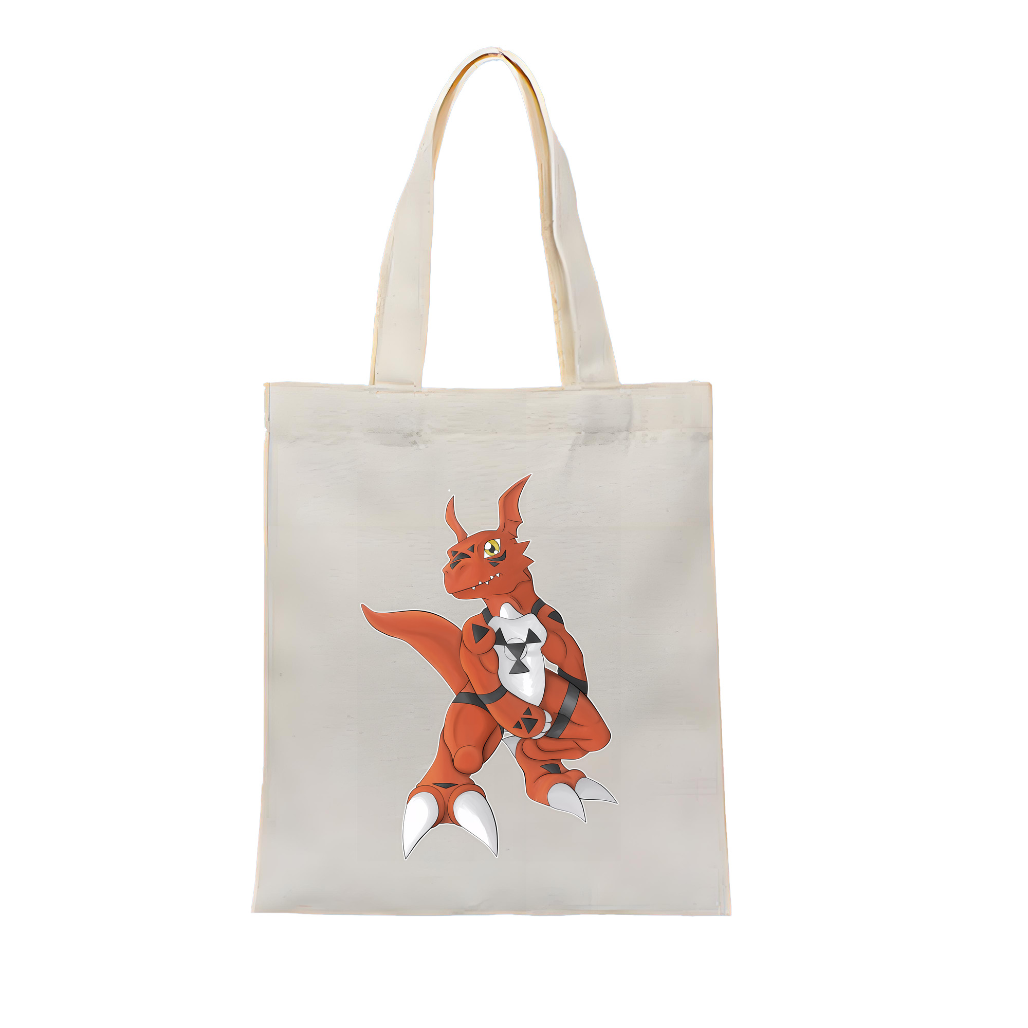 （画像用） Digimon デジタルモンスター/デジモン 縦型キャンバス生地手提げバッグ　トートバッグ