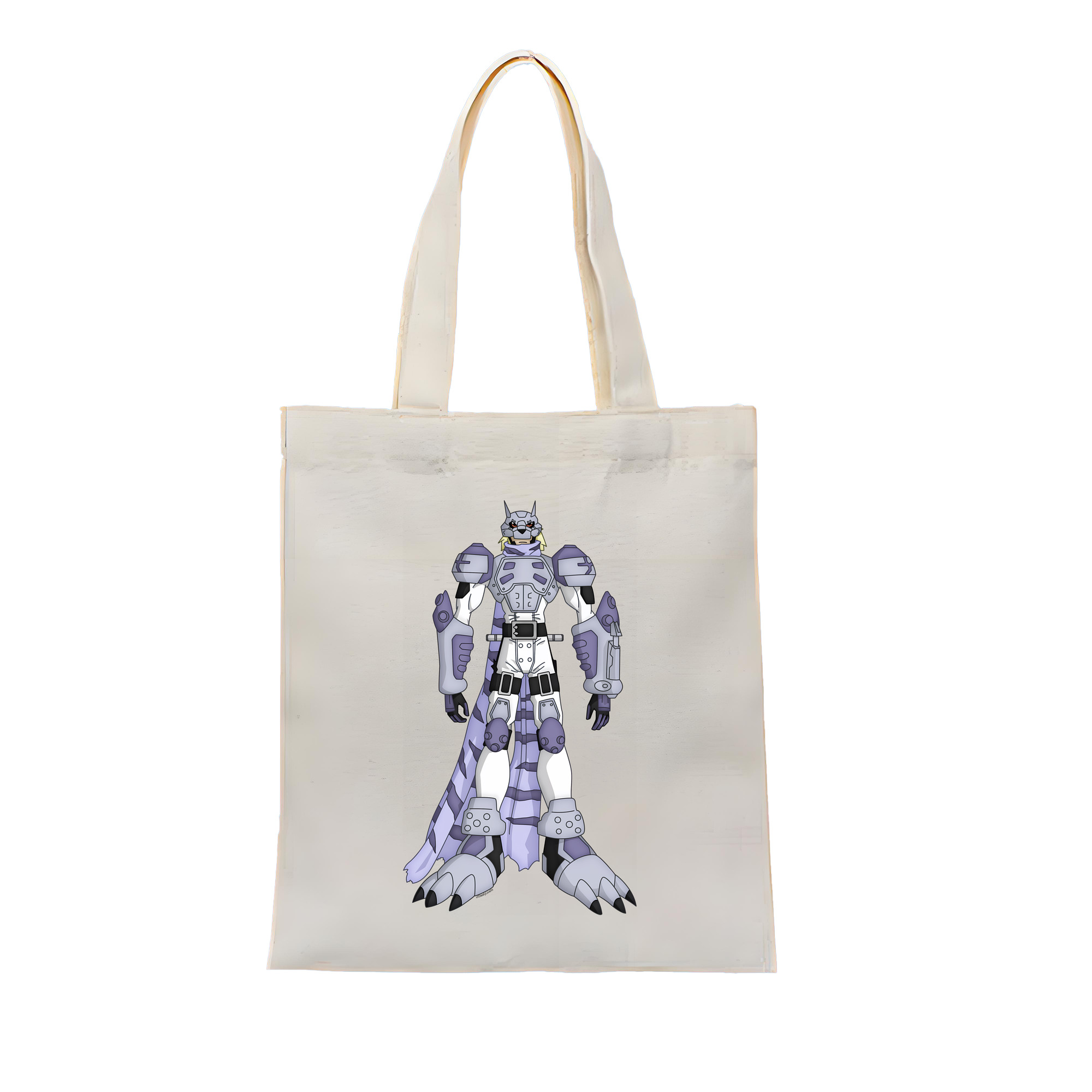 （画像用） Digimon デジタルモンスター/デジモン 縦型キャンバス生地手提げバッグ　トートバッグ