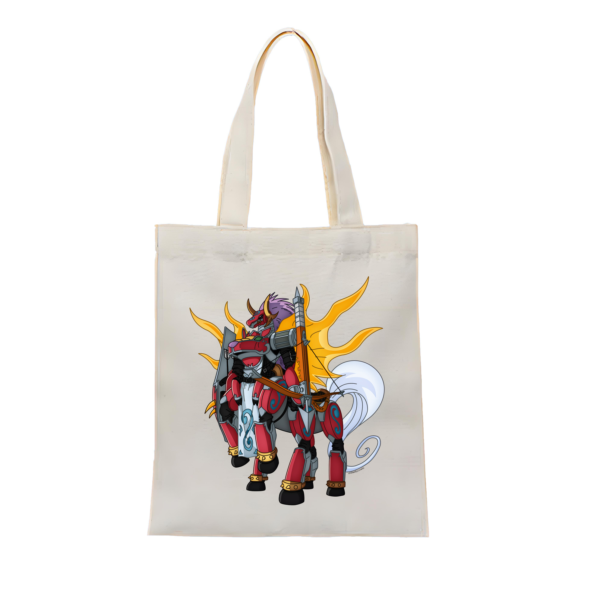 （画像用） Digimon デジタルモンスター/デジモン 縦型キャンバス生地手提げバッグ　トートバッグ