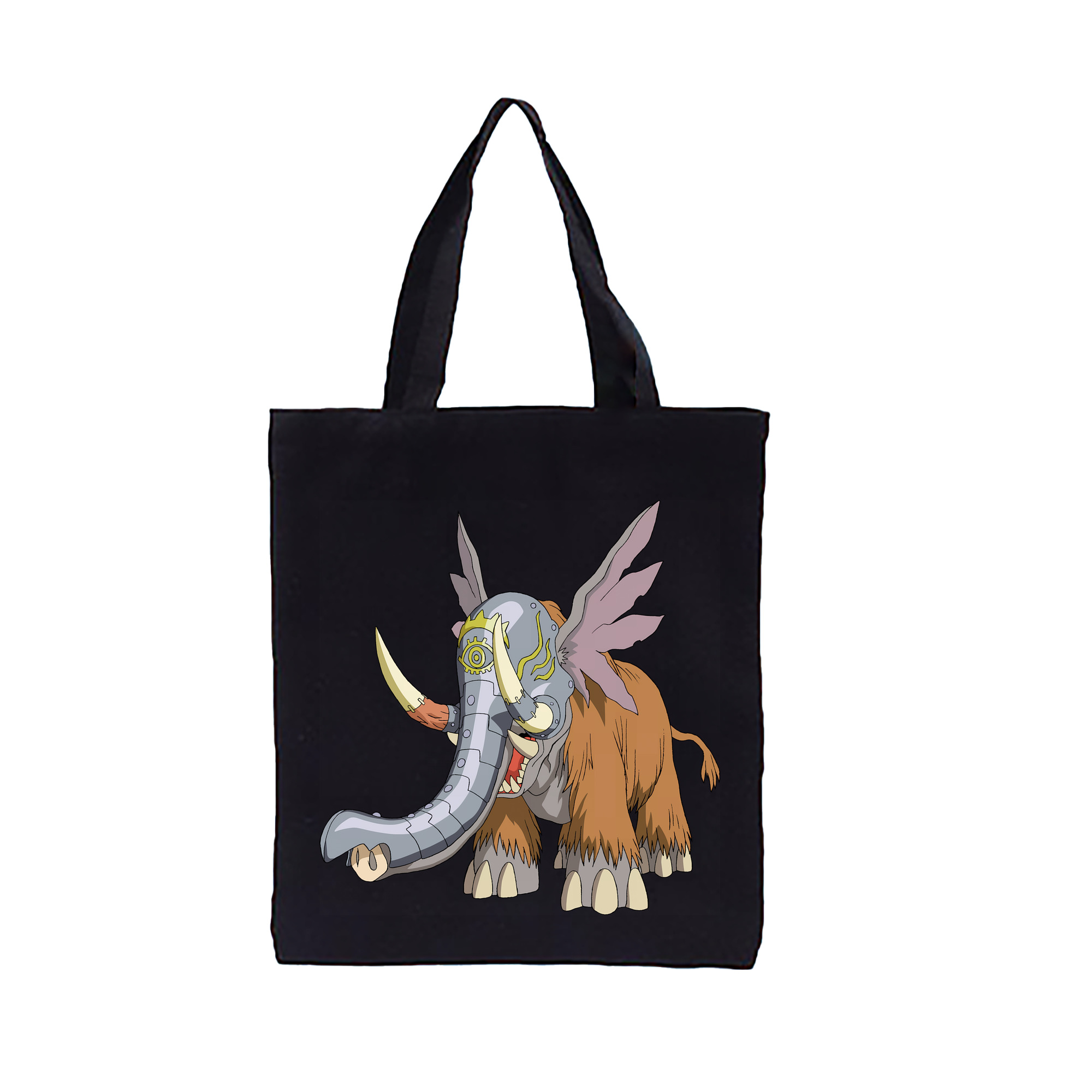 （画像用） Digimon デジタルモンスター/デジモン 縦型キャンバス生地手提げバッグ　トートバッグ