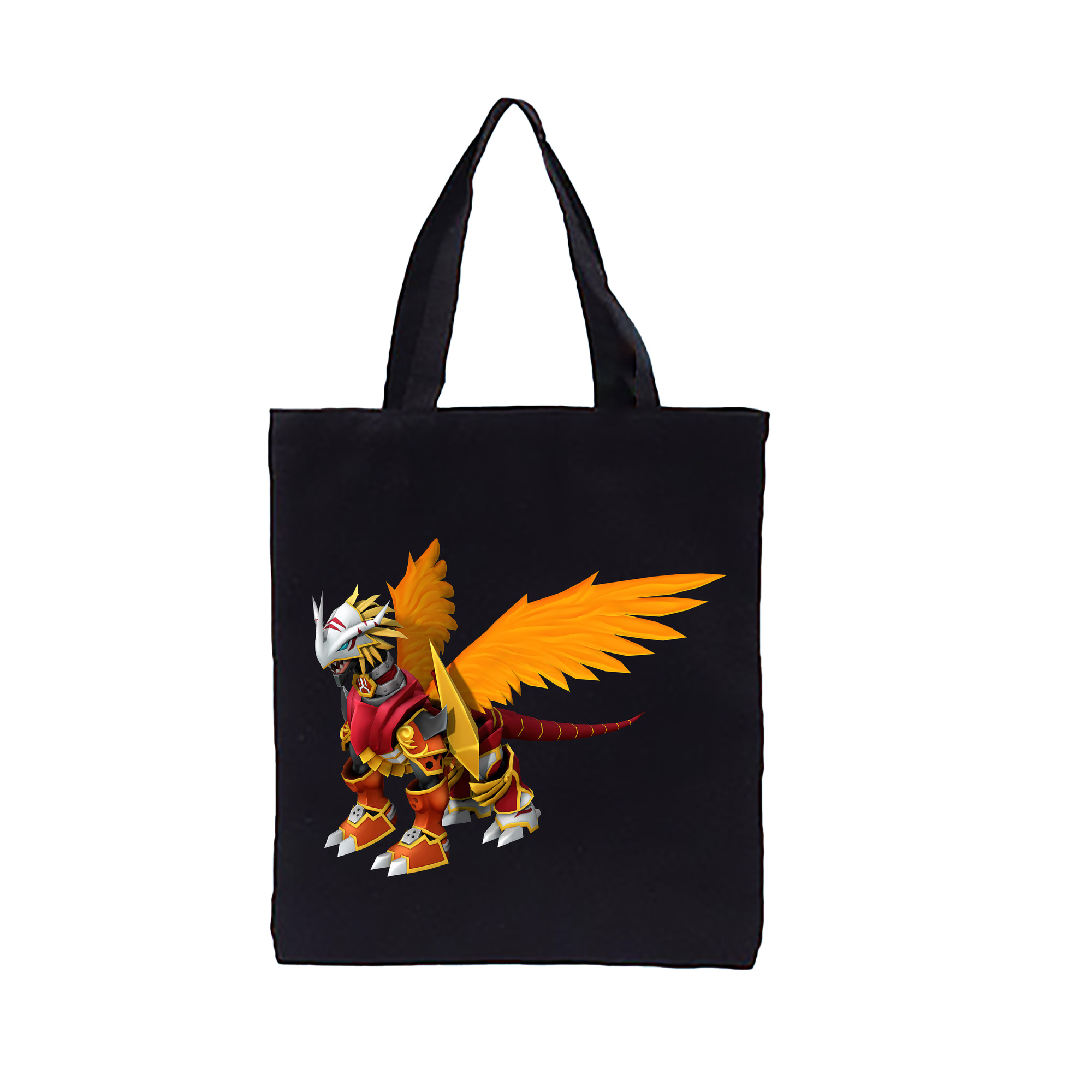 （画像用） Digimon デジタルモンスター/デジモン 縦型キャンバス生地手提げバッグ　トートバッグ