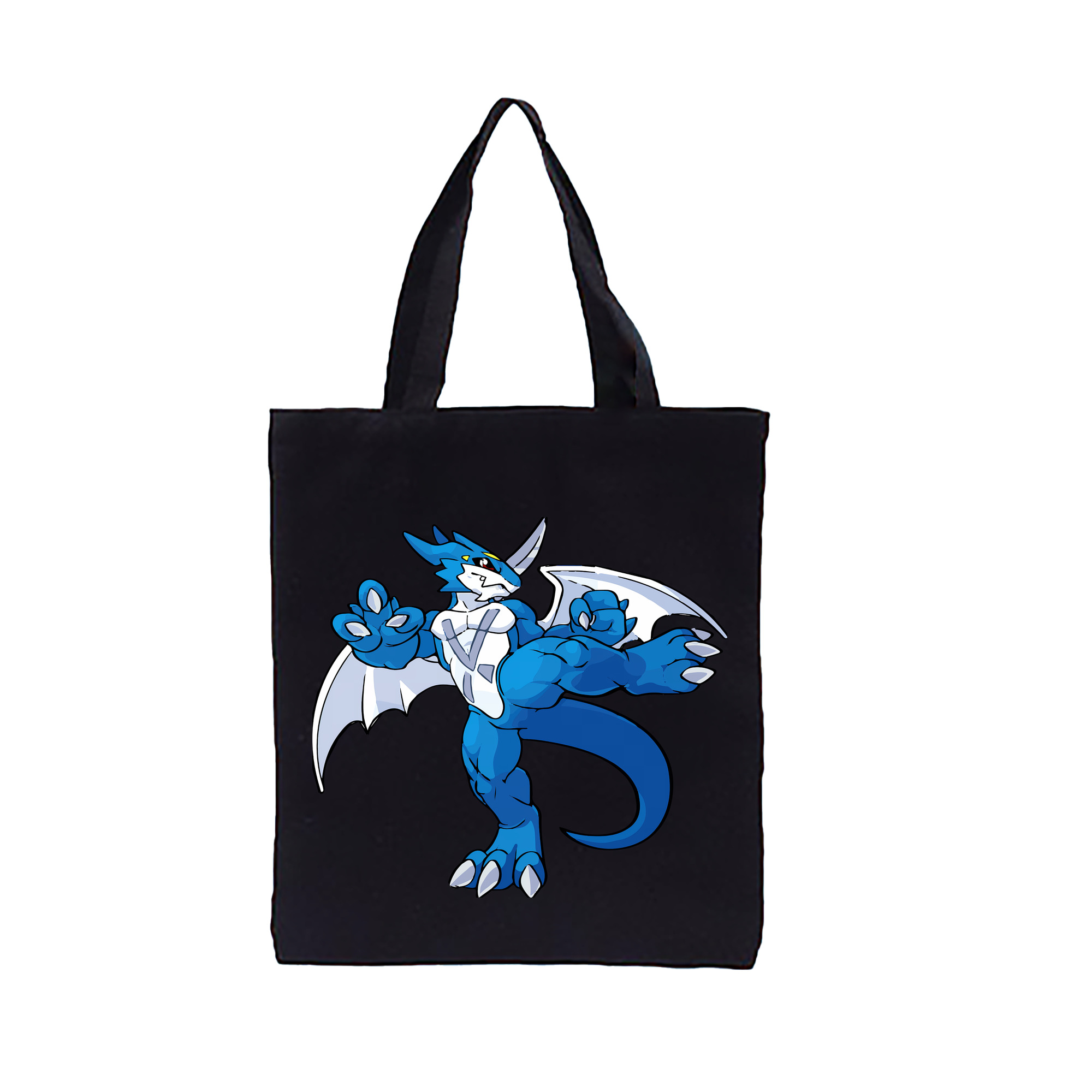 （画像用） Digimon デジタルモンスター/デジモン 縦型キャンバス生地手提げバッグ　トートバッグ