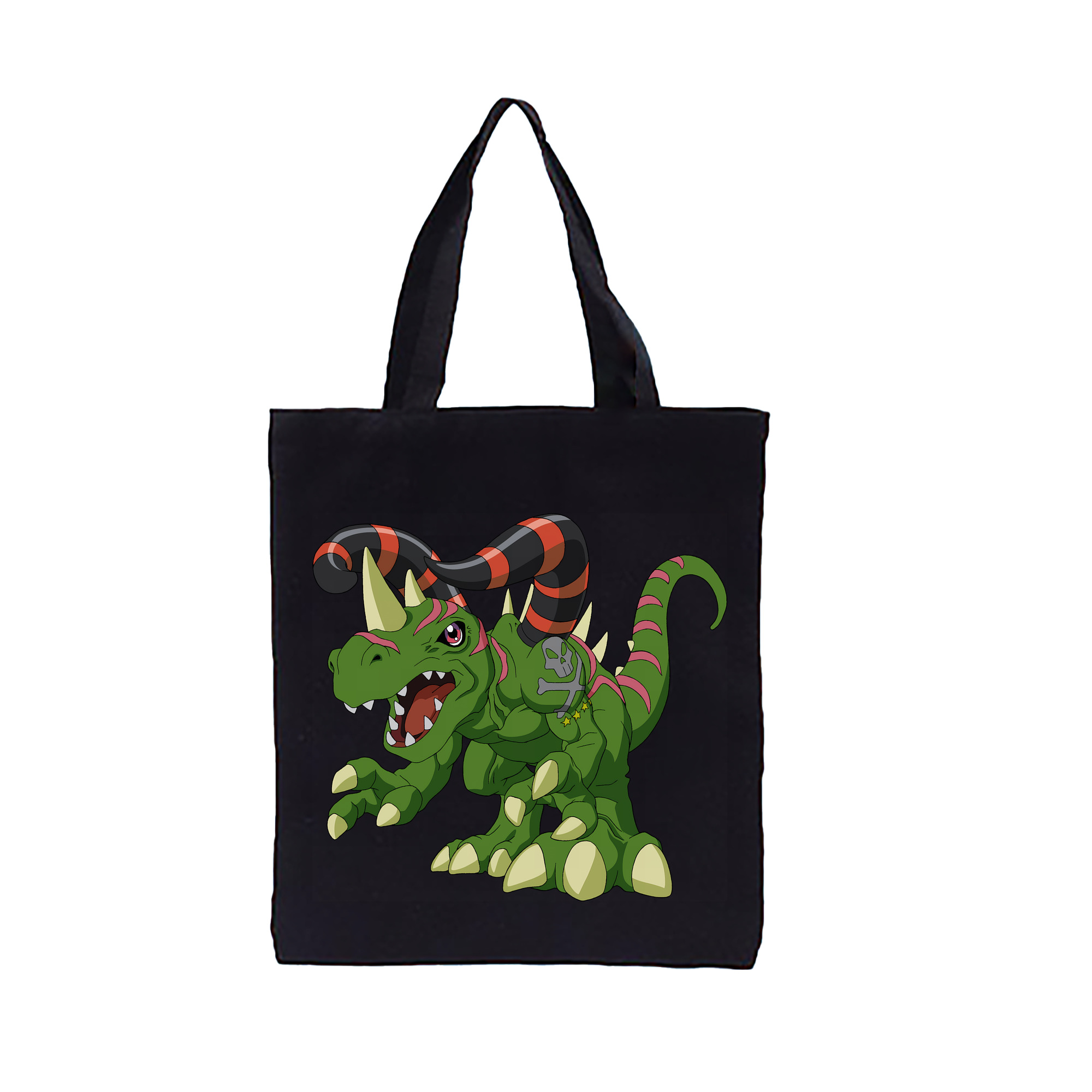 （画像用） Digimon デジタルモンスター/デジモン 縦型キャンバス生地手提げバッグ　トートバッグ