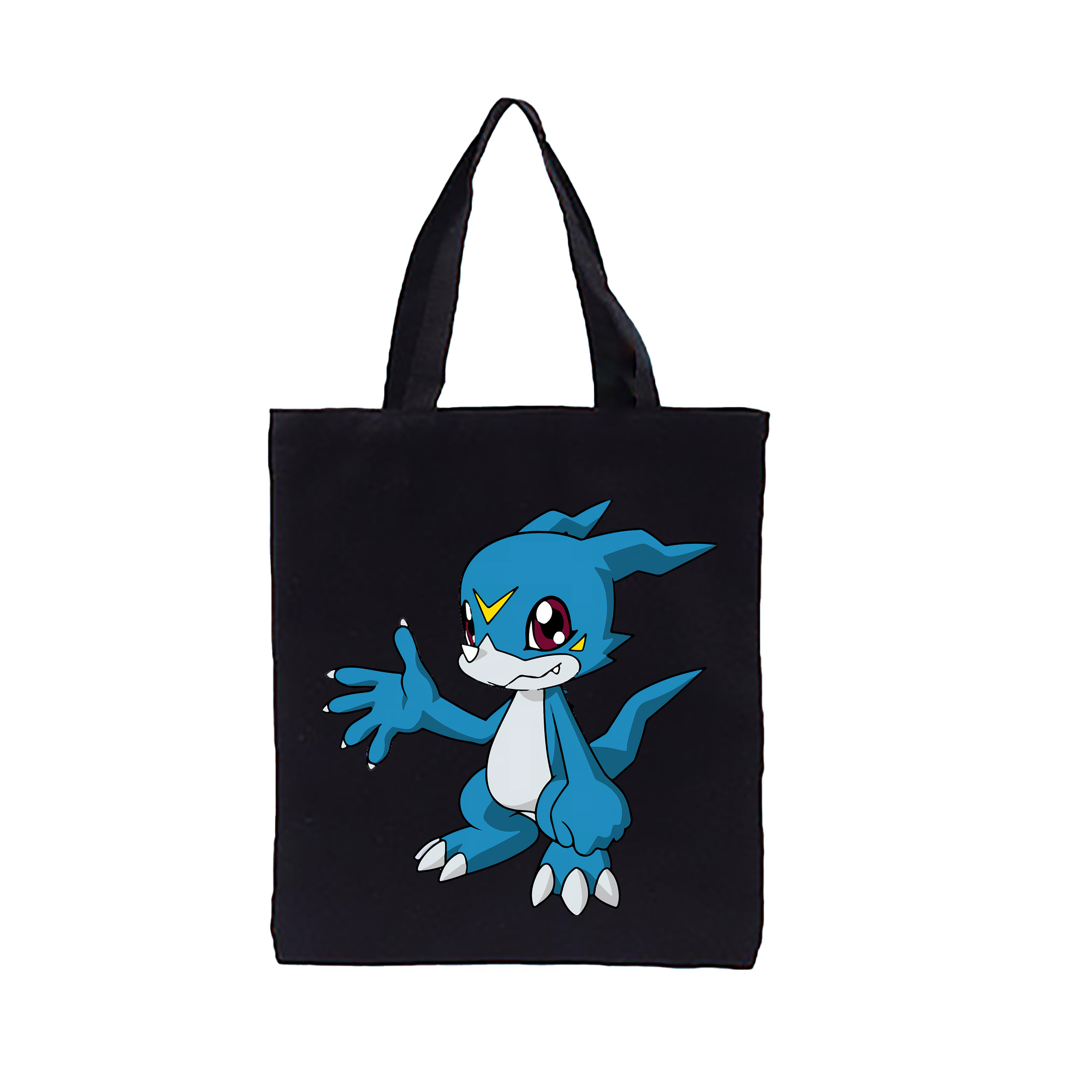 （画像用） Digimon デジタルモンスター/デジモン 縦型キャンバス生地手提げバッグ　トートバッグ