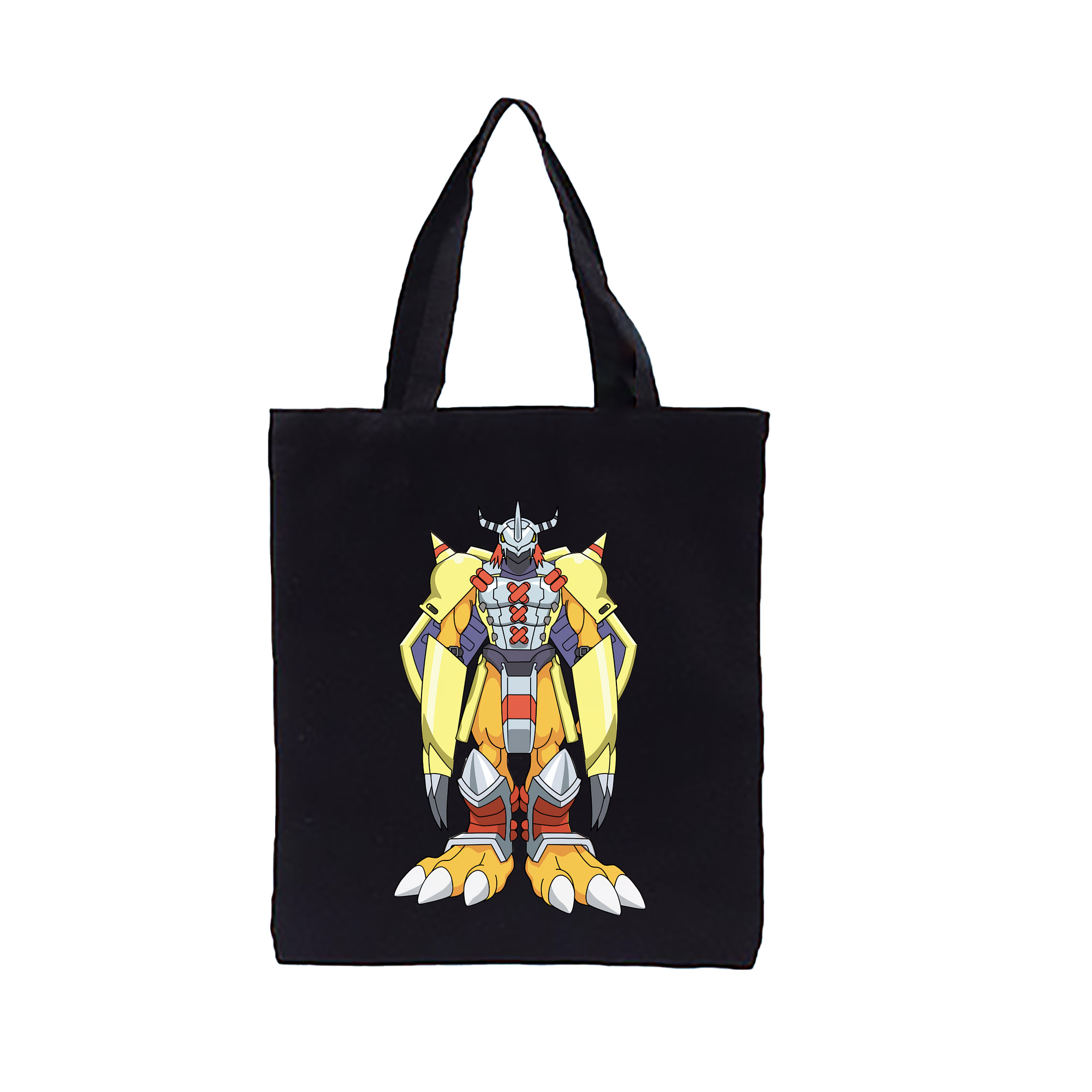（画像用） Digimon デジタルモンスター/デジモン 縦型キャンバス生地手提げバッグ　トートバッグ