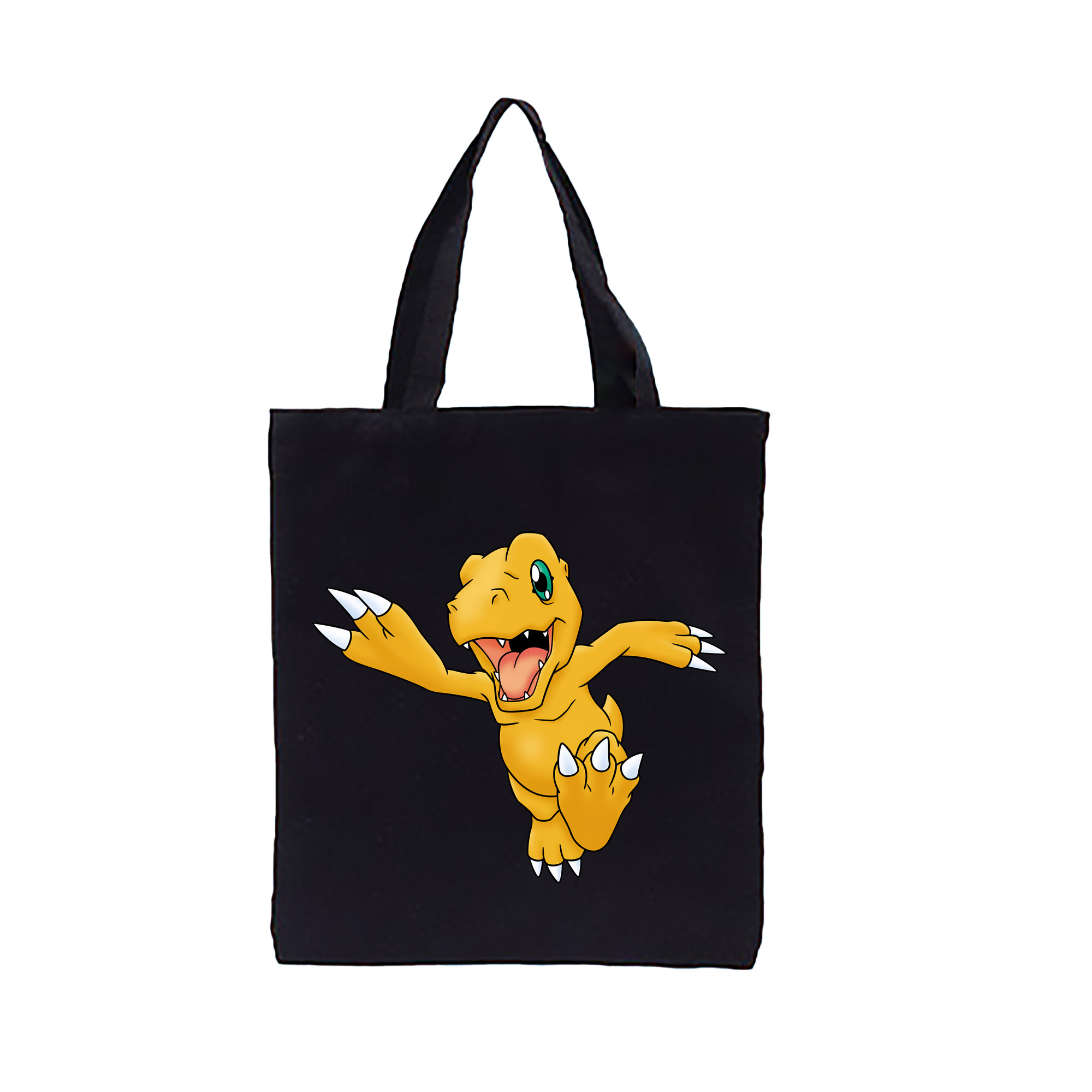 （画像用） Digimon デジタルモンスター/デジモン 縦型キャンバス生地手提げバッグ　トートバッグ