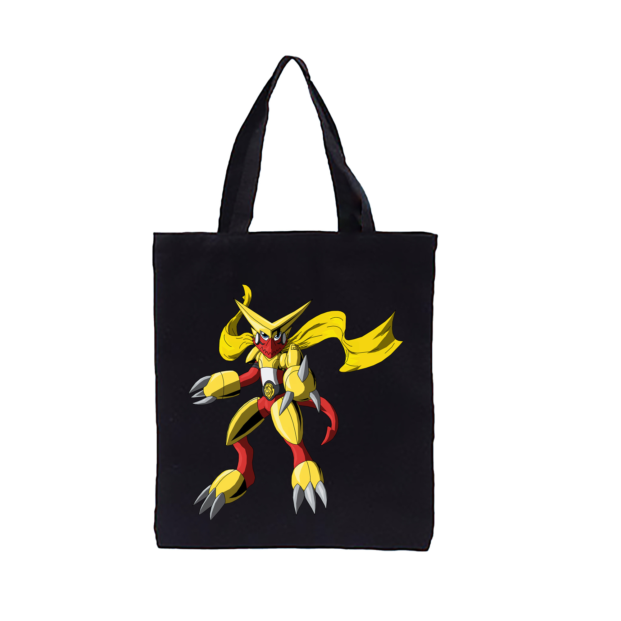 （画像用） Digimon デジタルモンスター/デジモン 縦型キャンバス生地手提げバッグ　トートバッグ
