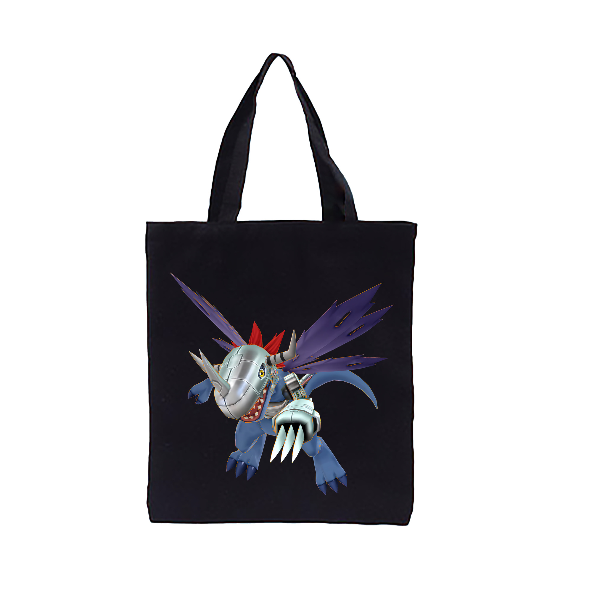 （画像用） Digimon デジタルモンスター/デジモン 縦型キャンバス生地手提げバッグ　トートバッグ