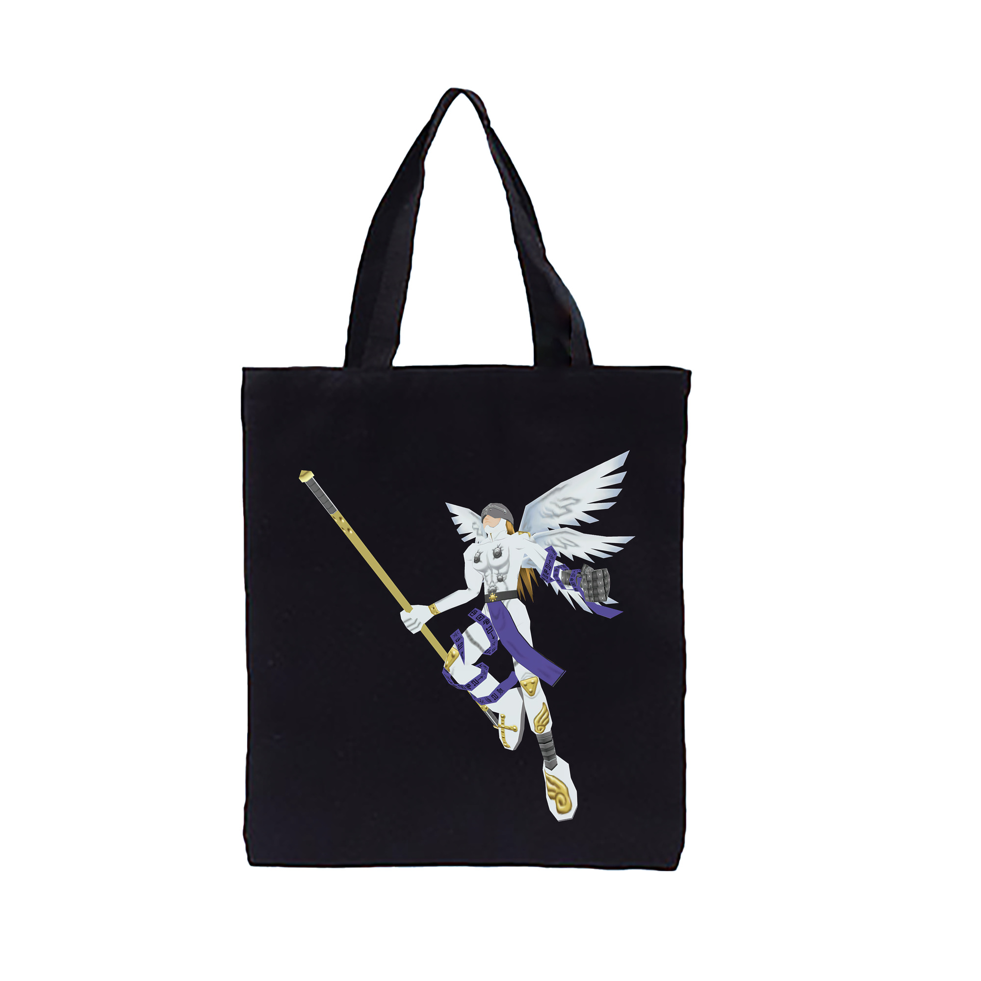 （画像用） Digimon デジタルモンスター/デジモン 縦型キャンバス生地手提げバッグ　トートバッグ