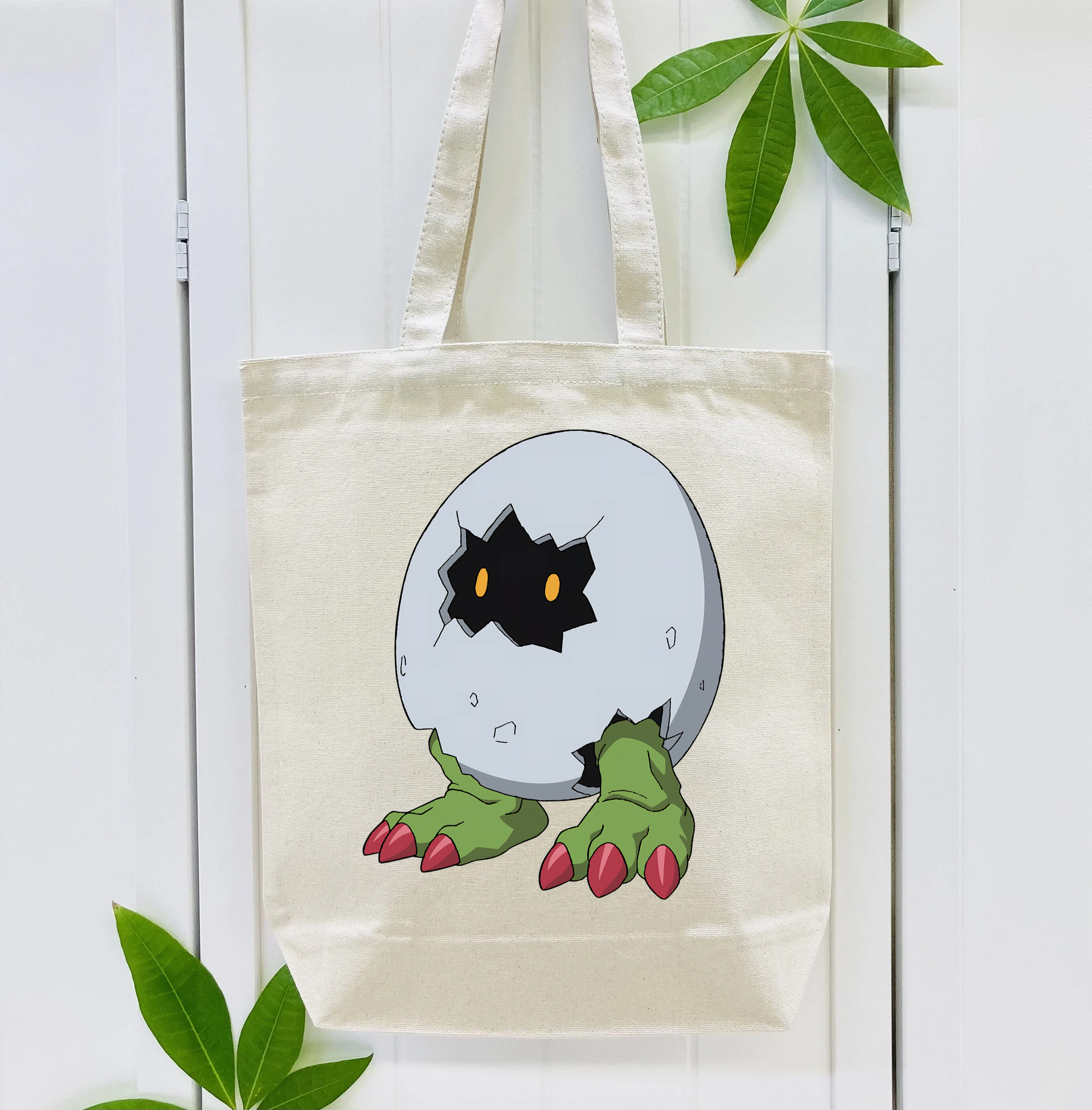 Digimon デジタルモンスター/デジモン 縦型キャンバス生地手提げバッグ　トートバッグ