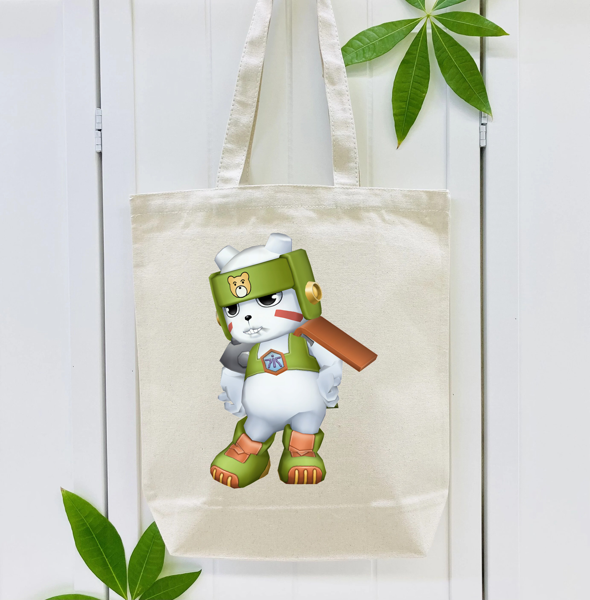 Digimon デジタルモンスター/デジモン 縦型キャンバス生地手提げバッグ　トートバッグ