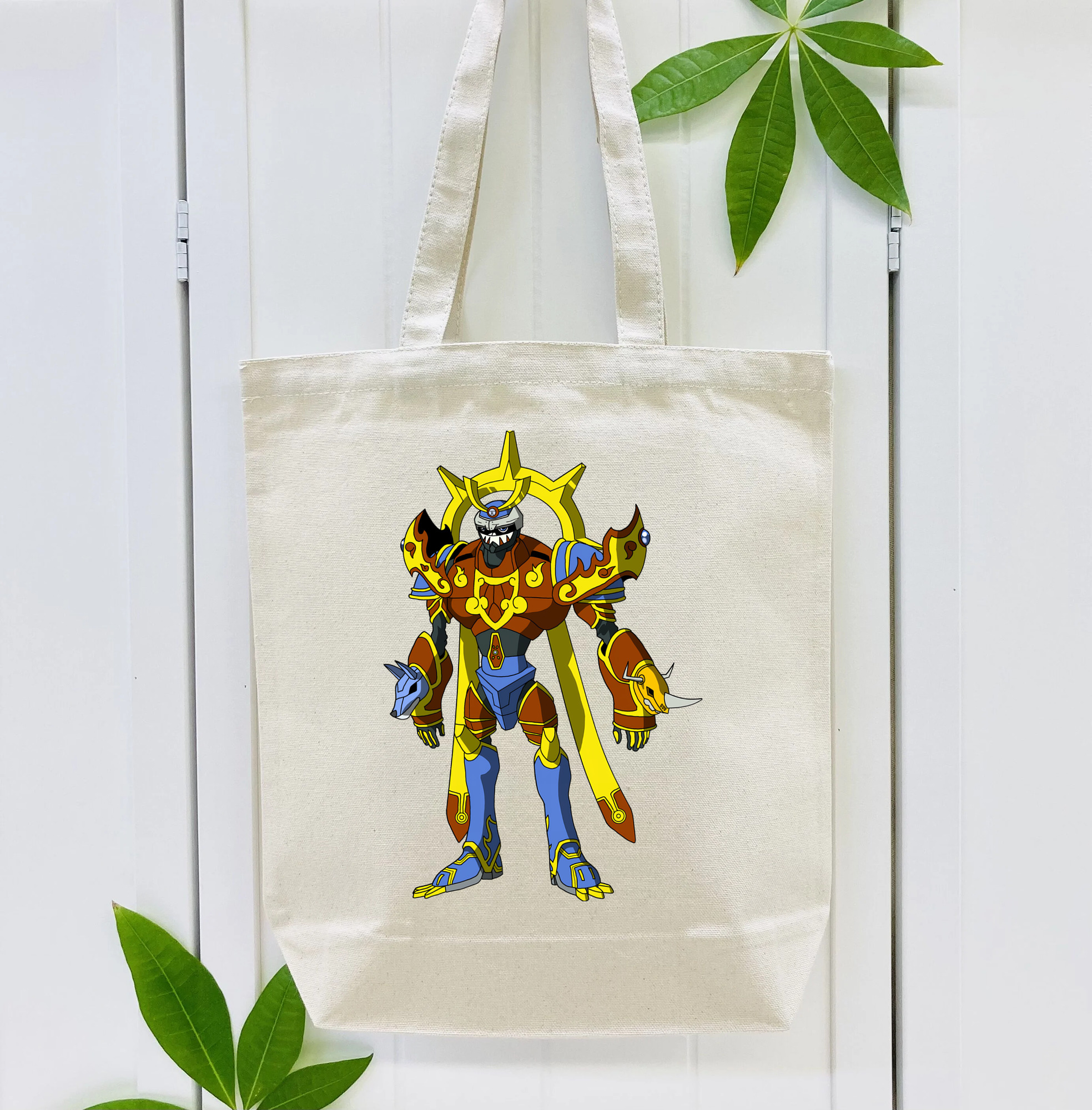 Digimon デジタルモンスター/デジモン 縦型キャンバス生地手提げバッグ　トートバッグ