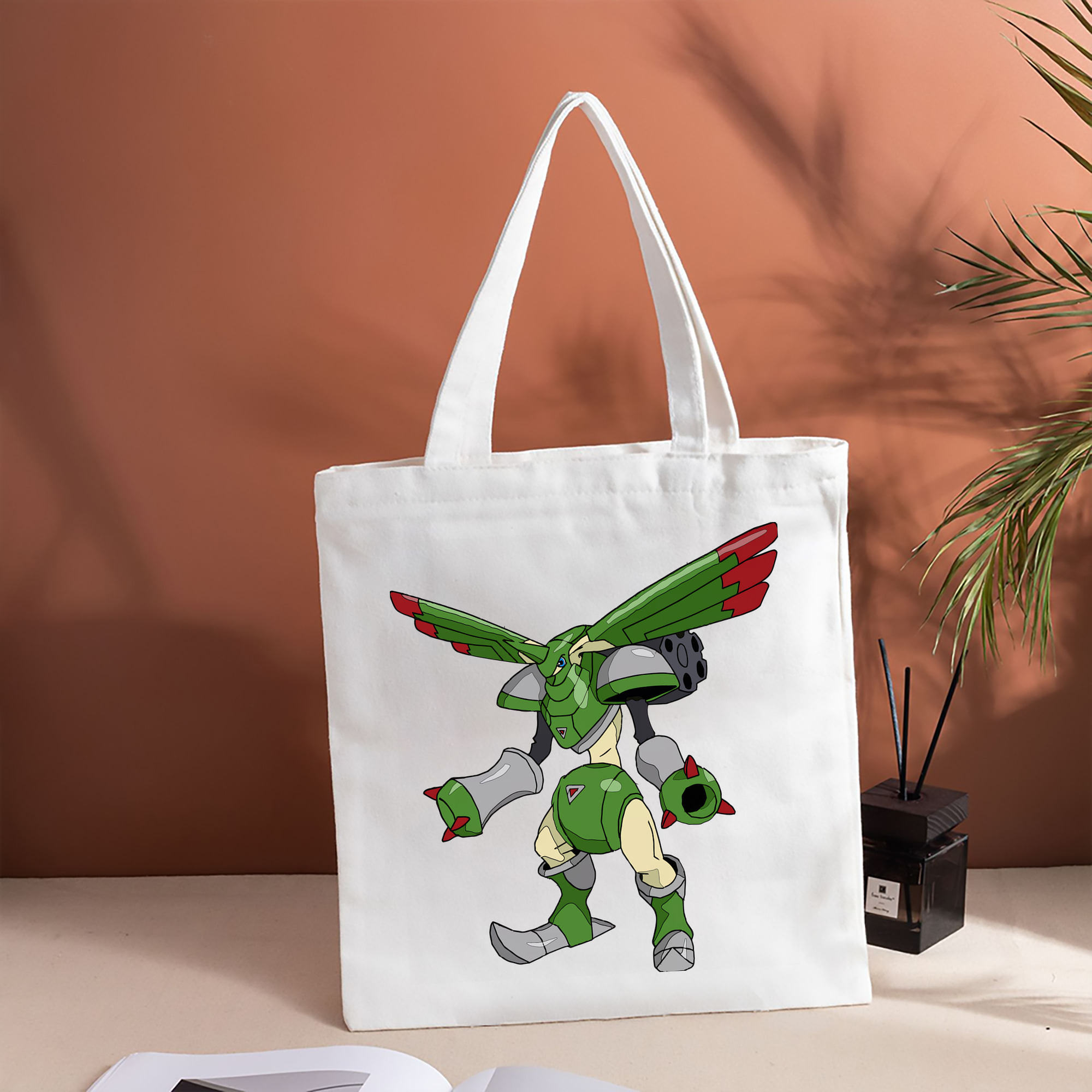 Digimon デジタルモンスター/デジモン 縦型キャンバス生地手提げバッグ　トートバッグ