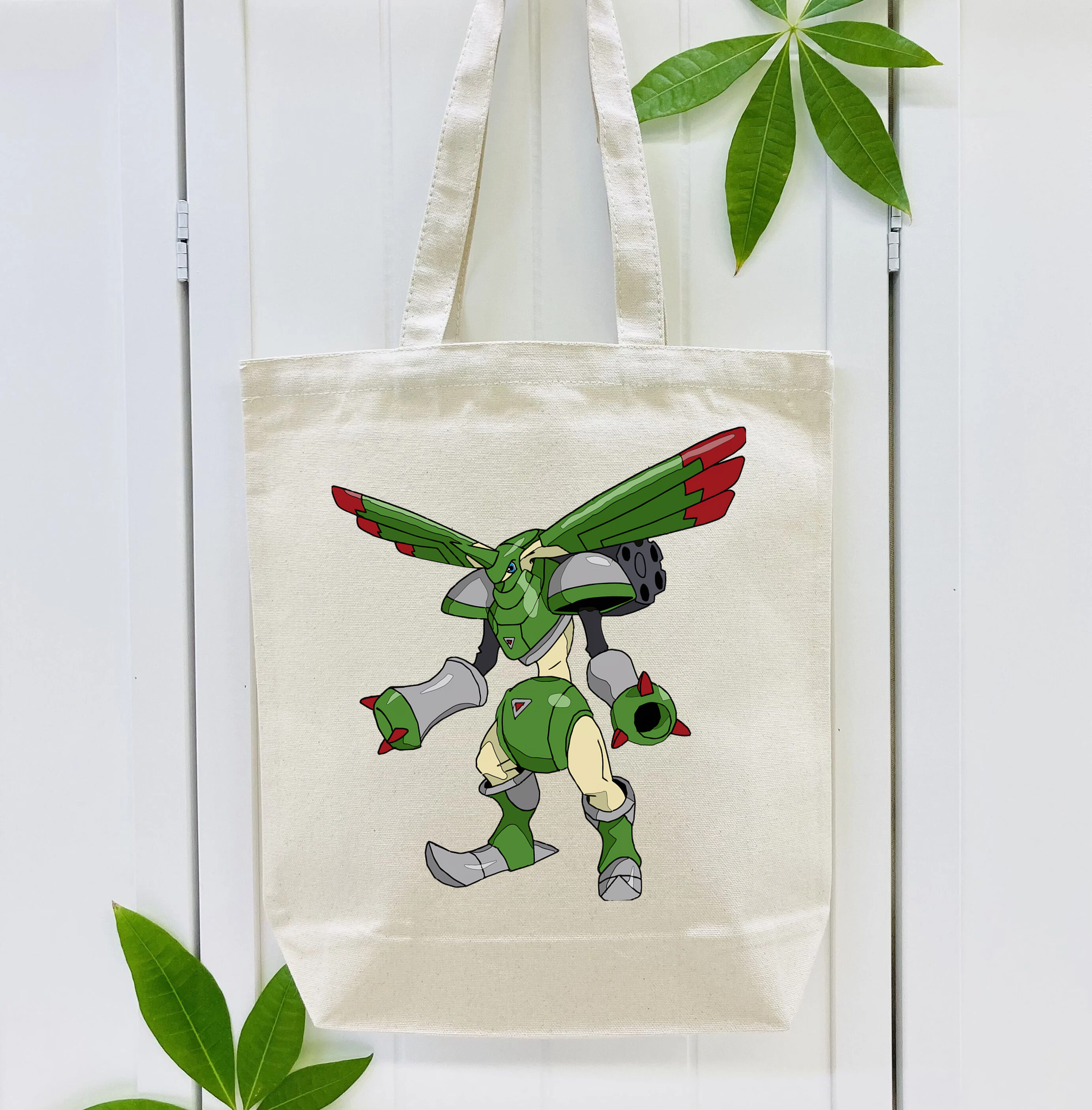 Digimon デジタルモンスター/デジモン 縦型キャンバス生地手提げバッグ　トートバッグ