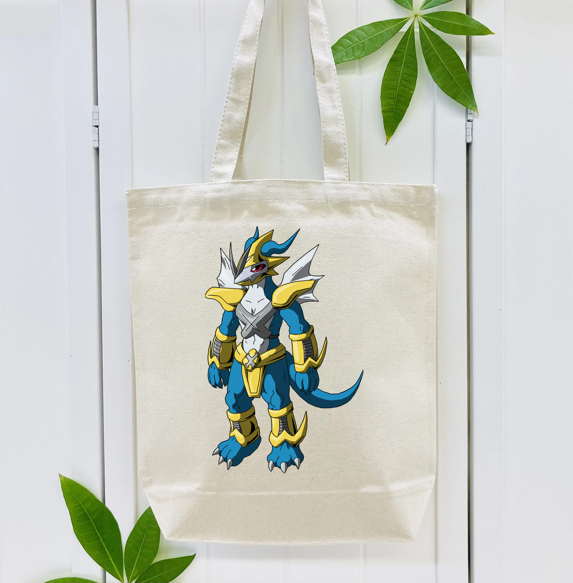 Digimon デジタルモンスター/デジモン 縦型キャンバス生地手提げバッグ　トートバッグ