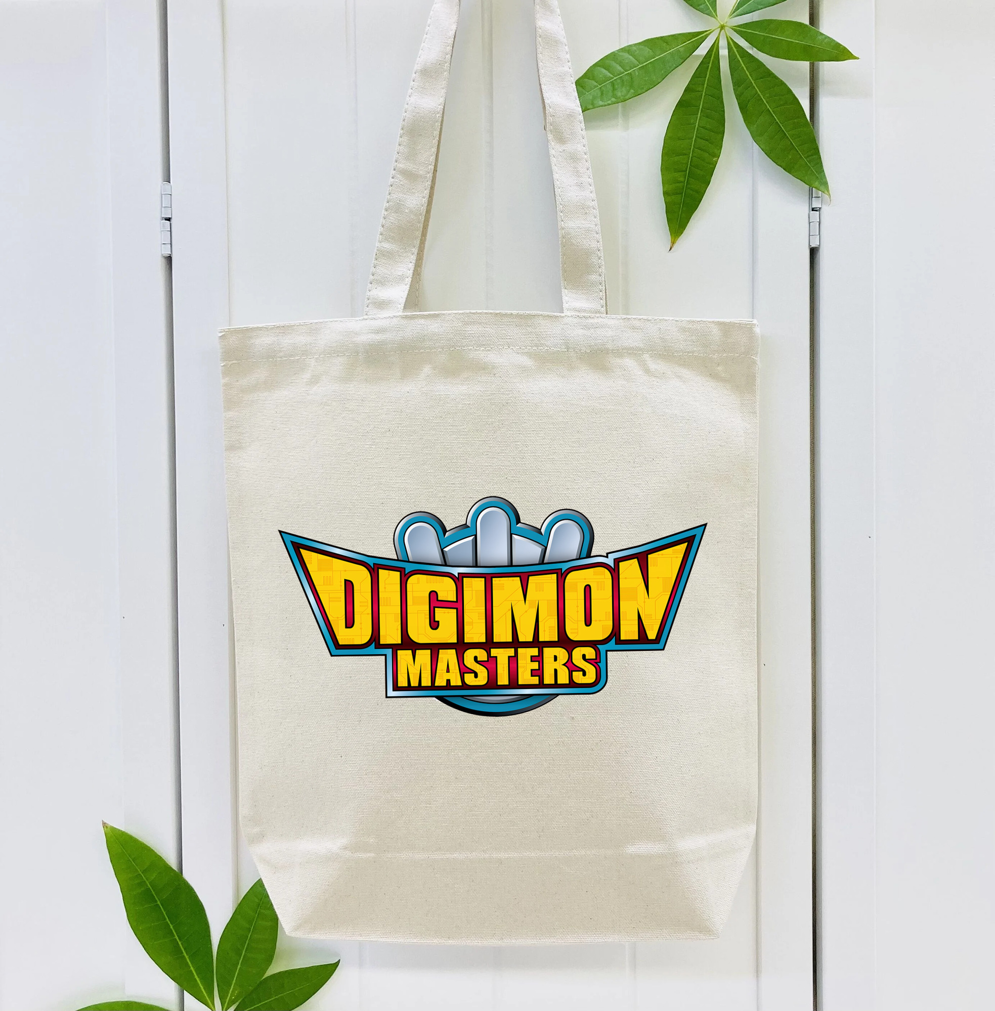 Digimon デジタルモンスター/デジモン 縦型キャンバス生地手提げバッグ　トートバッグ