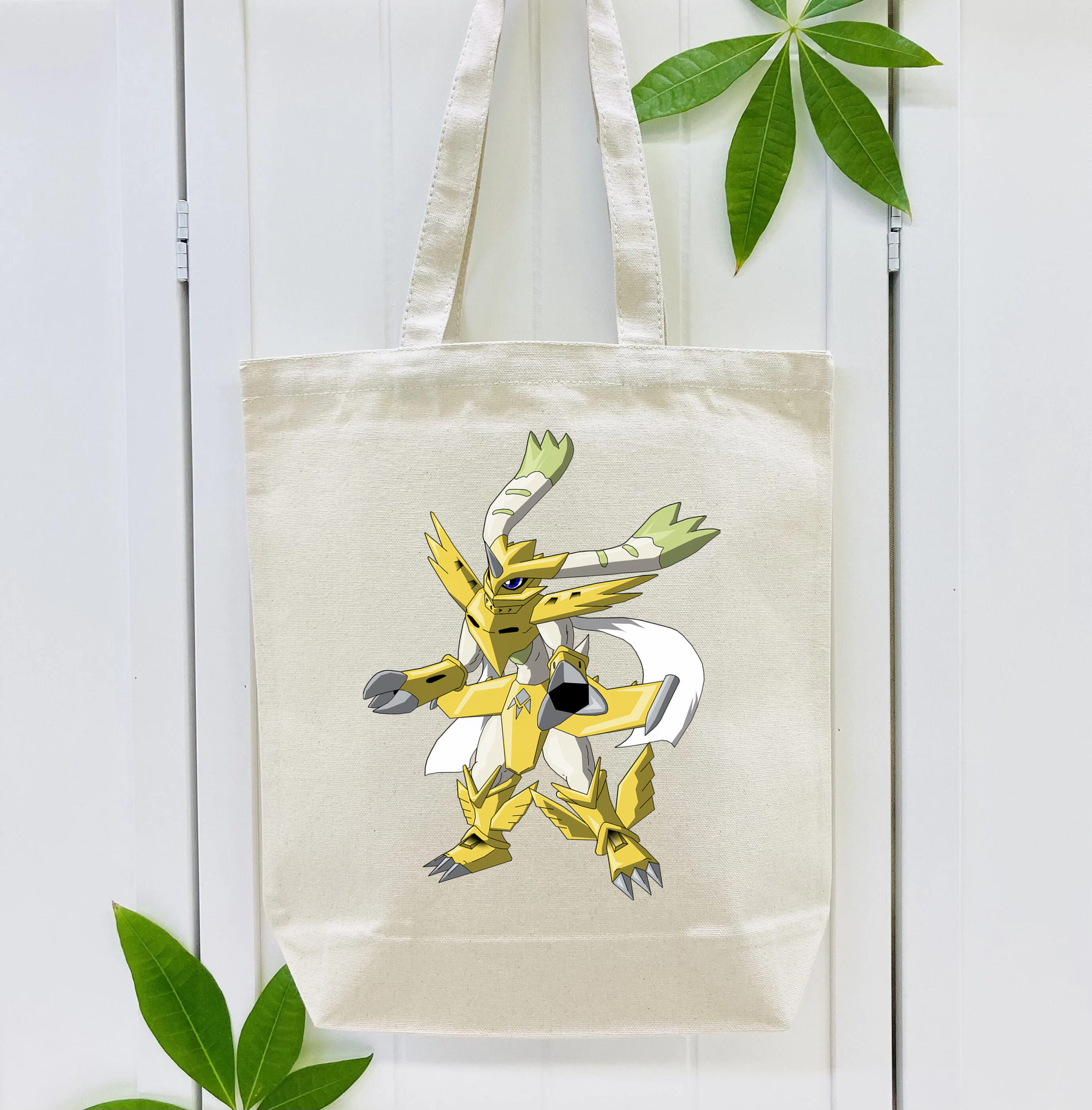 Digimon デジタルモンスター/デジモン 縦型キャンバス生地手提げバッグ　トートバッグ