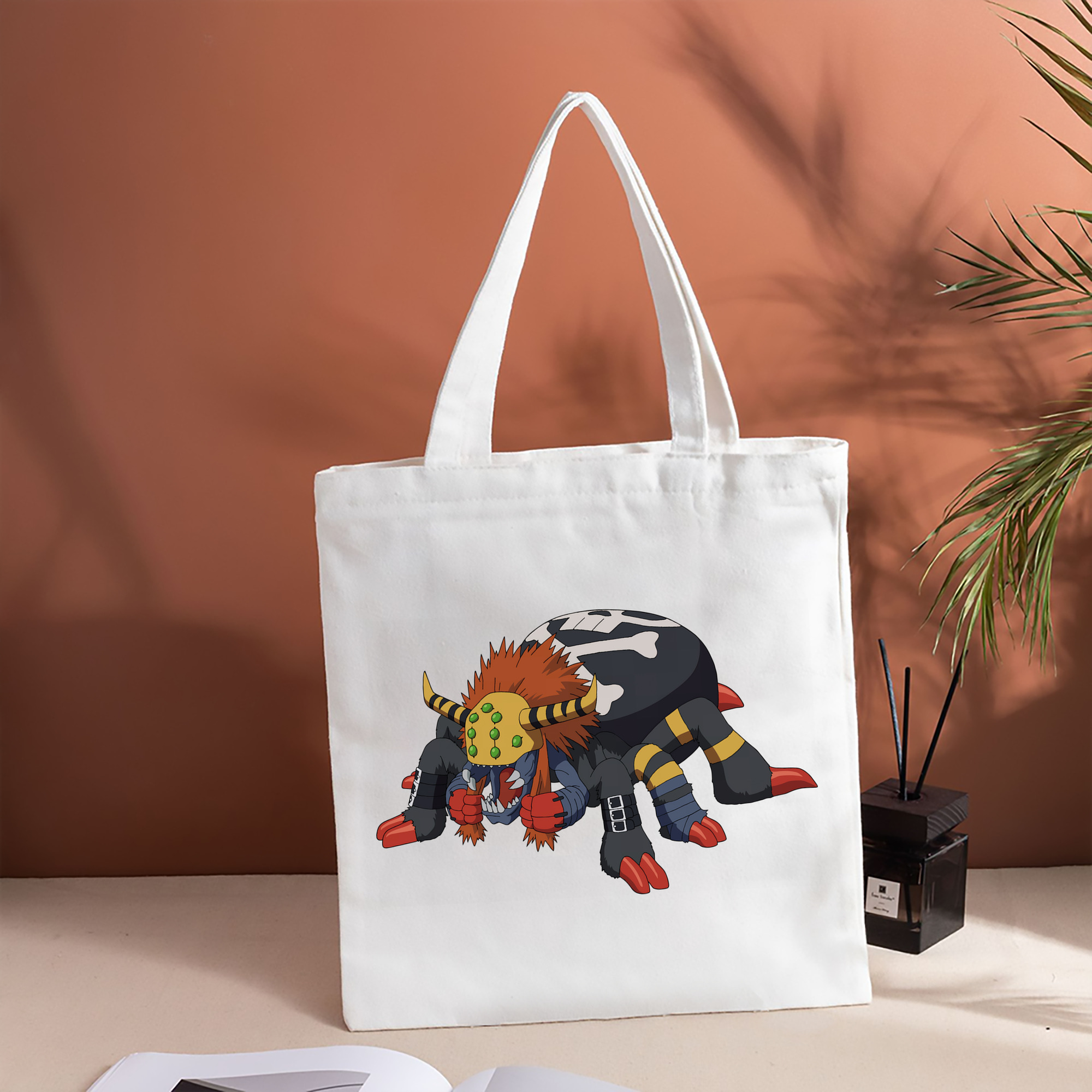 Digimon デジタルモンスター/デジモン 縦型キャンバス生地手提げバッグ　トートバッグ