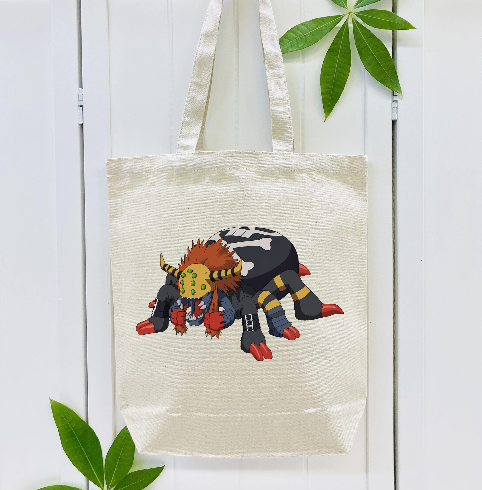 Digimon デジタルモンスター/デジモン 縦型キャンバス生地手提げバッグ　トートバッグ