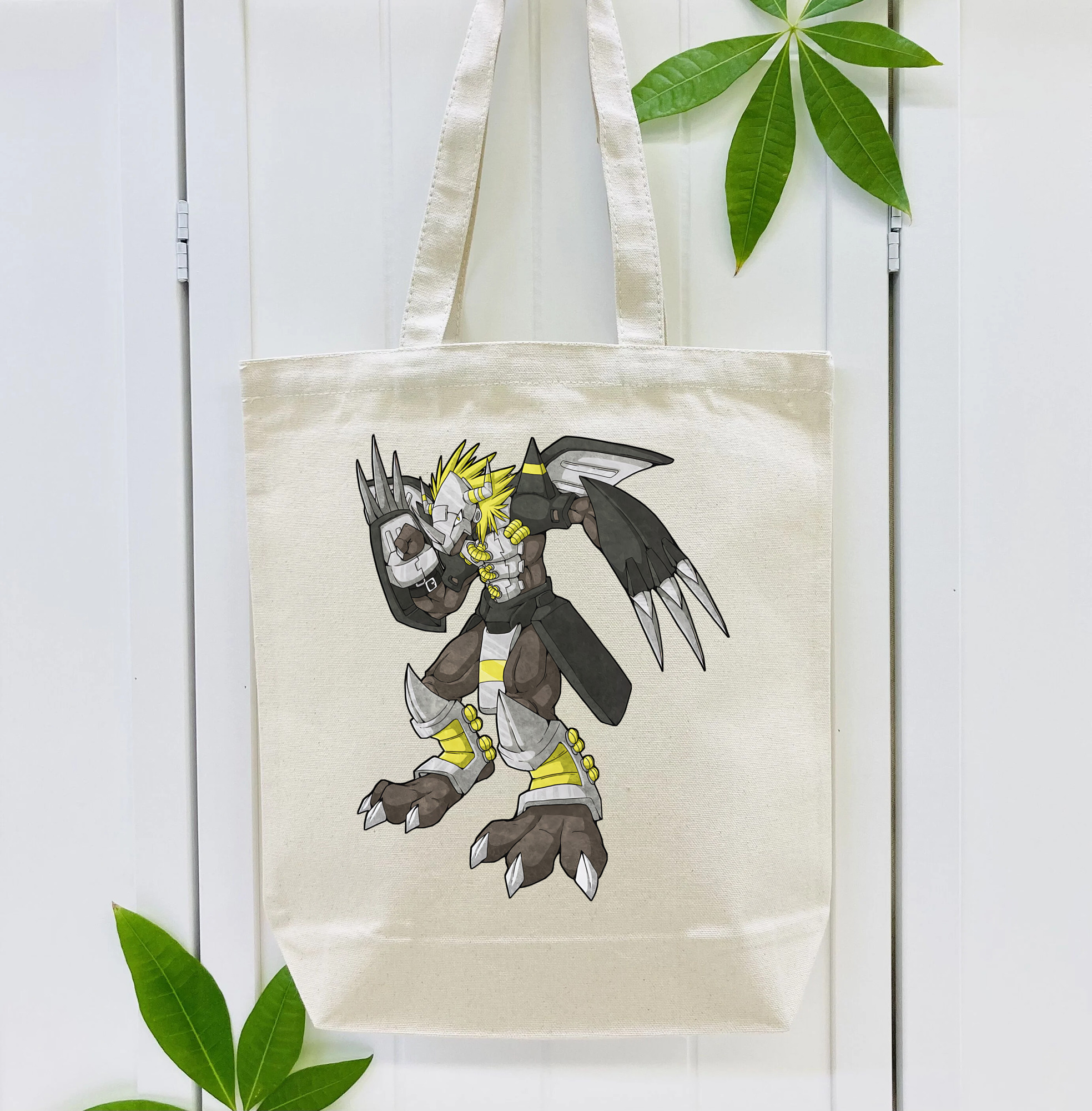 Digimon デジタルモンスター/デジモン 縦型キャンバス生地手提げバッグ　トートバッグ