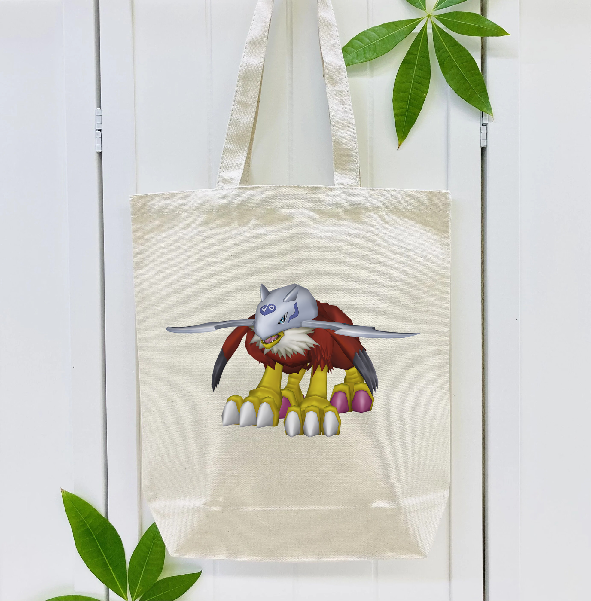 Digimon デジタルモンスター/デジモン 縦型キャンバス生地手提げバッグ　トートバッグ