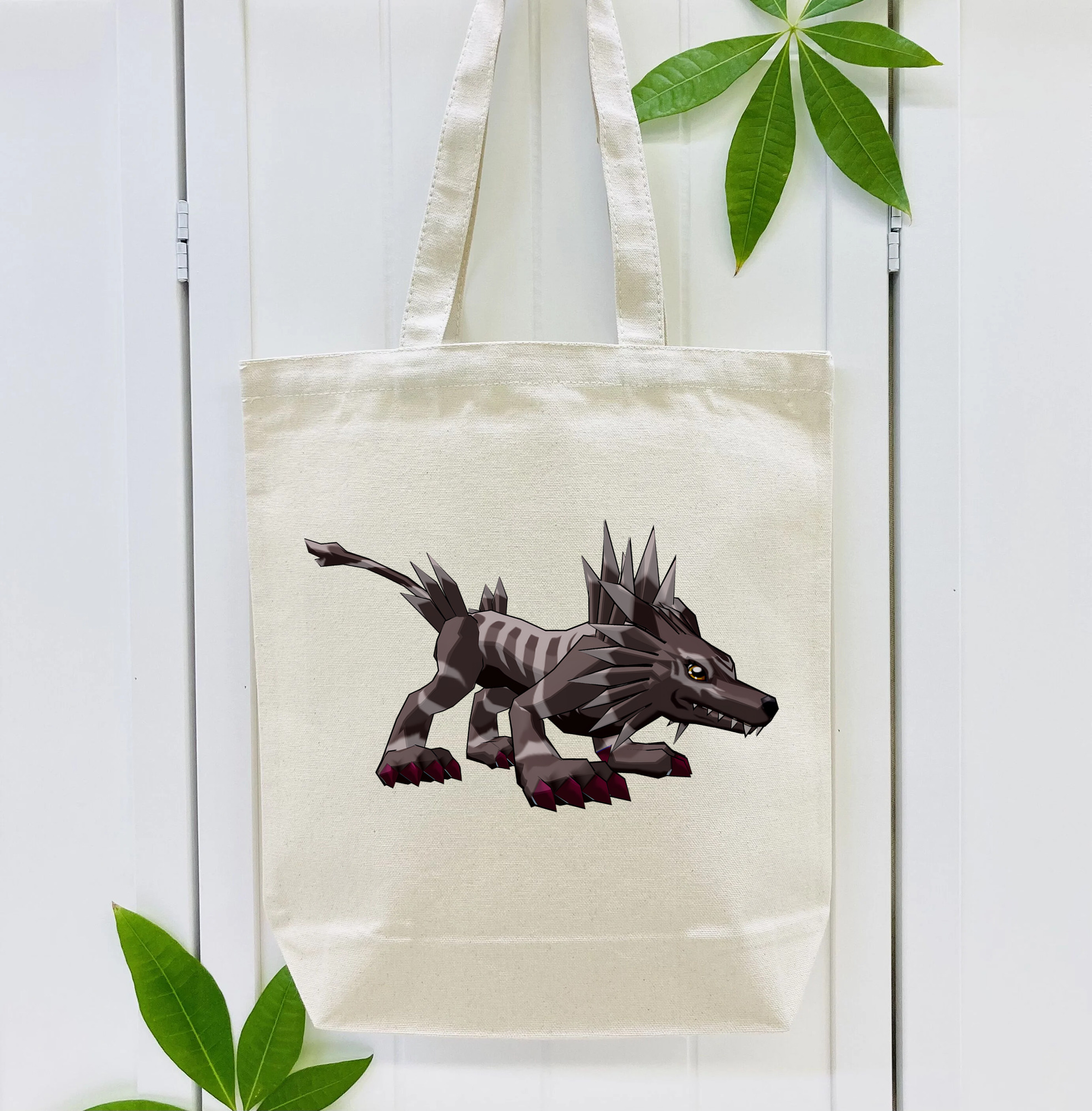 Digimon デジタルモンスター/デジモン 縦型キャンバス生地手提げバッグ　トートバッグ