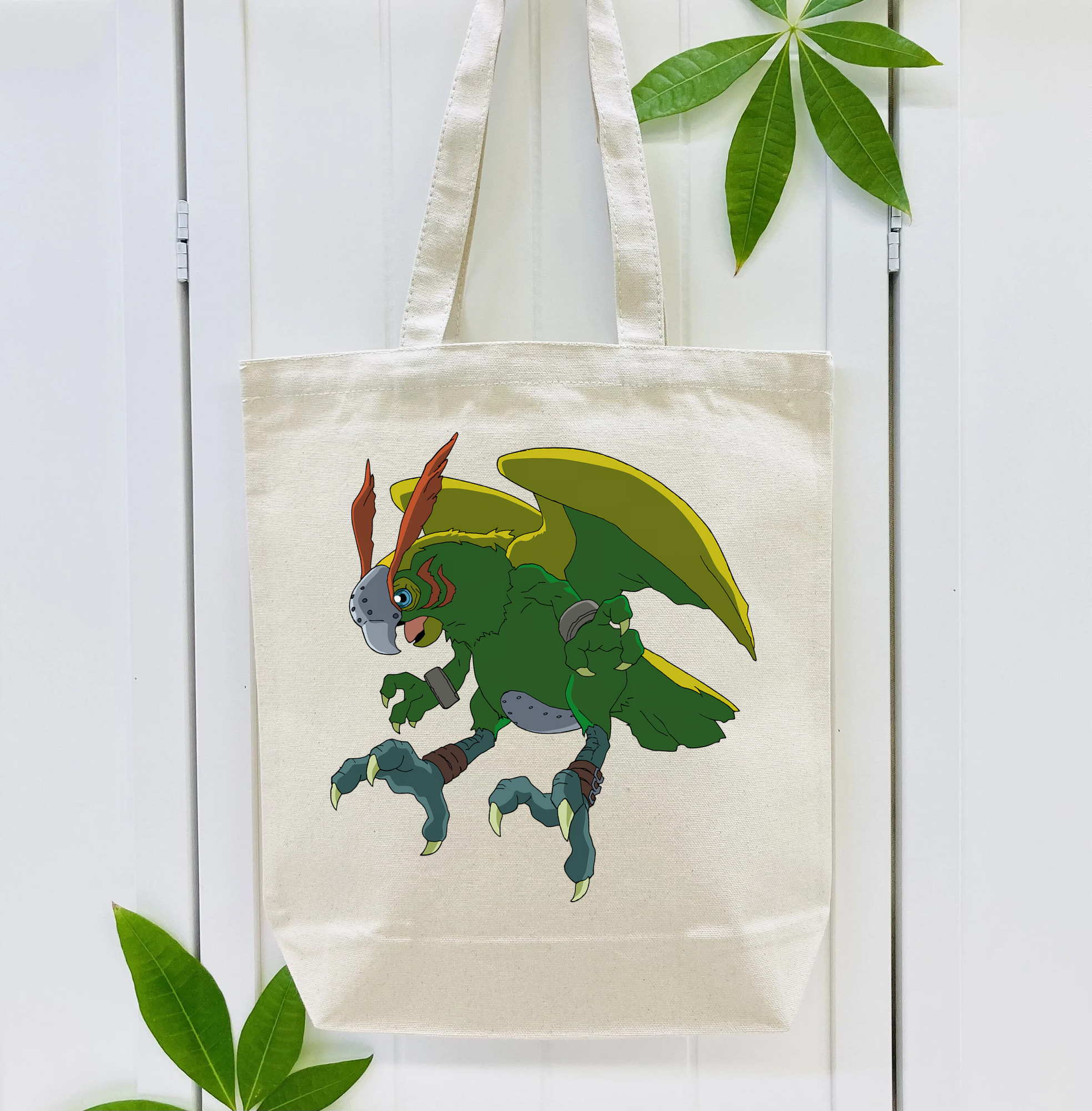 Digimon デジタルモンスター/デジモン 縦型キャンバス生地手提げバッグ　トートバッグ