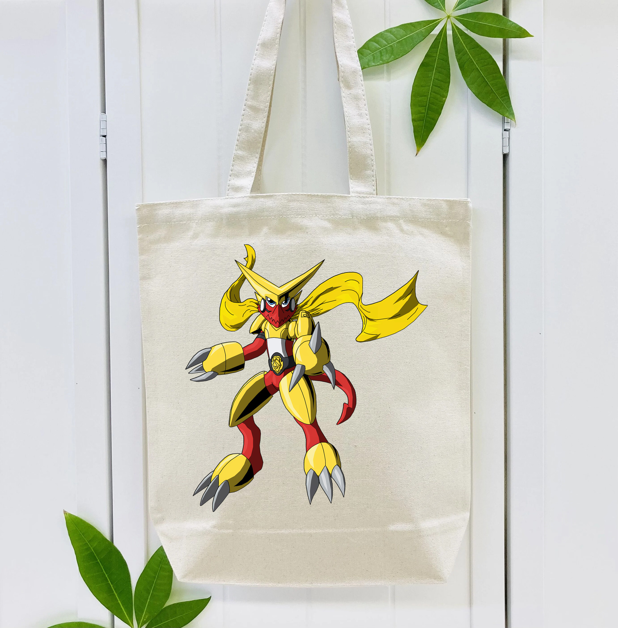 Digimon デジタルモンスター/デジモン 縦型キャンバス生地手提げバッグ　トートバッグ